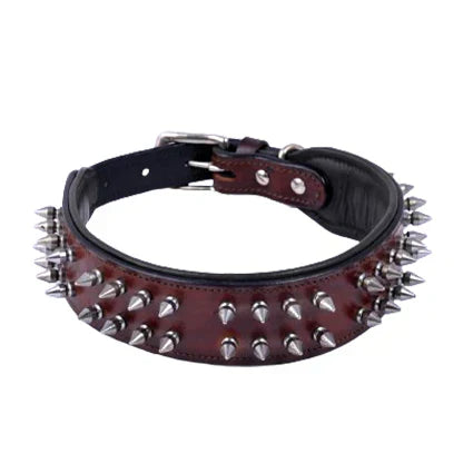The Ultimate Guide to the Spike Leather Dog Collar for Strong Breeds