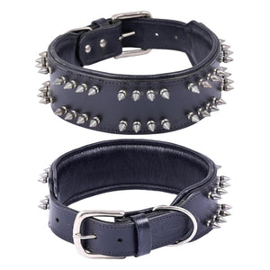 Top 7 Benefits of Using a Spiked Leather Collar for Your Dog
