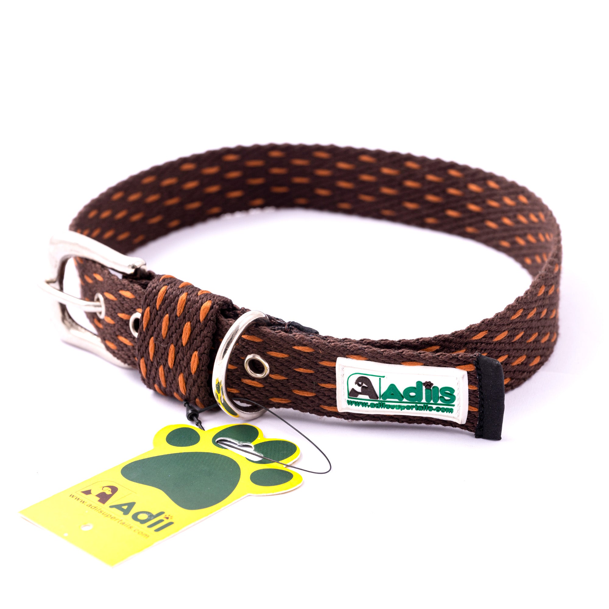 Adjustable Cotton Dotted Dog Collar