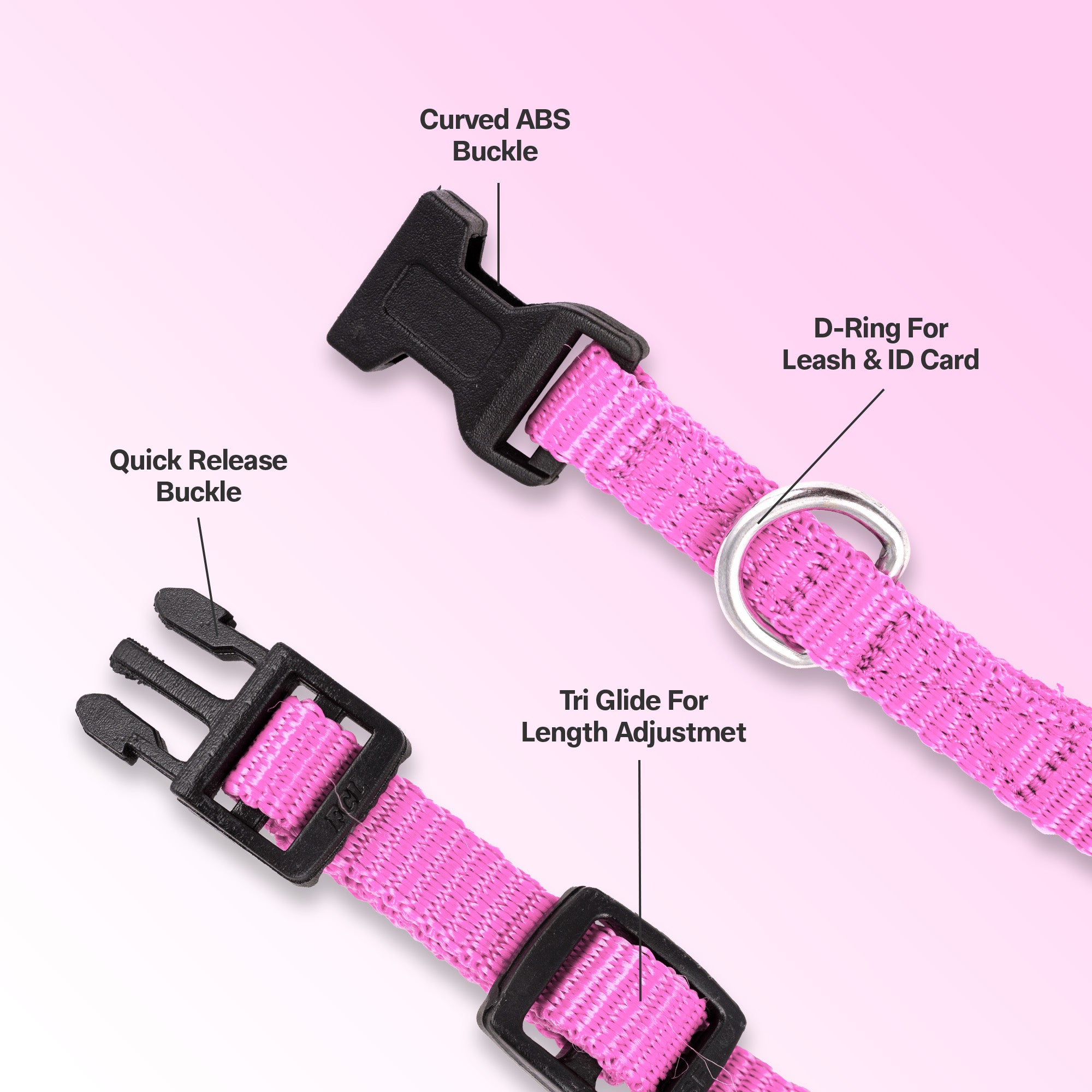 Adil's Nylon Quick Release Cat Collar 12 mm