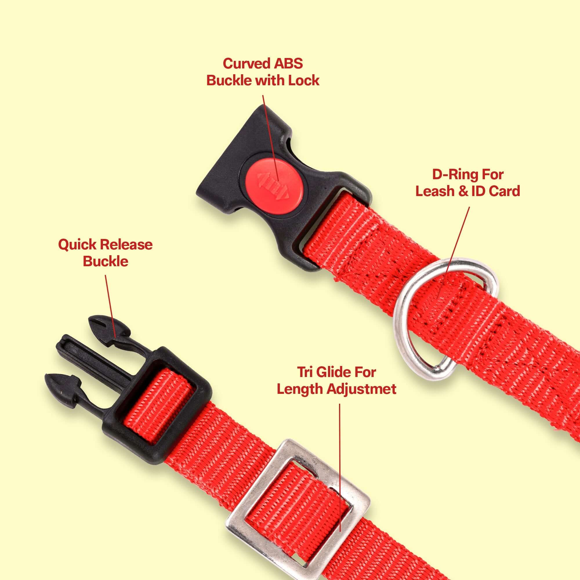 Adil's Nylon Quick Release Cat Collar -19mm