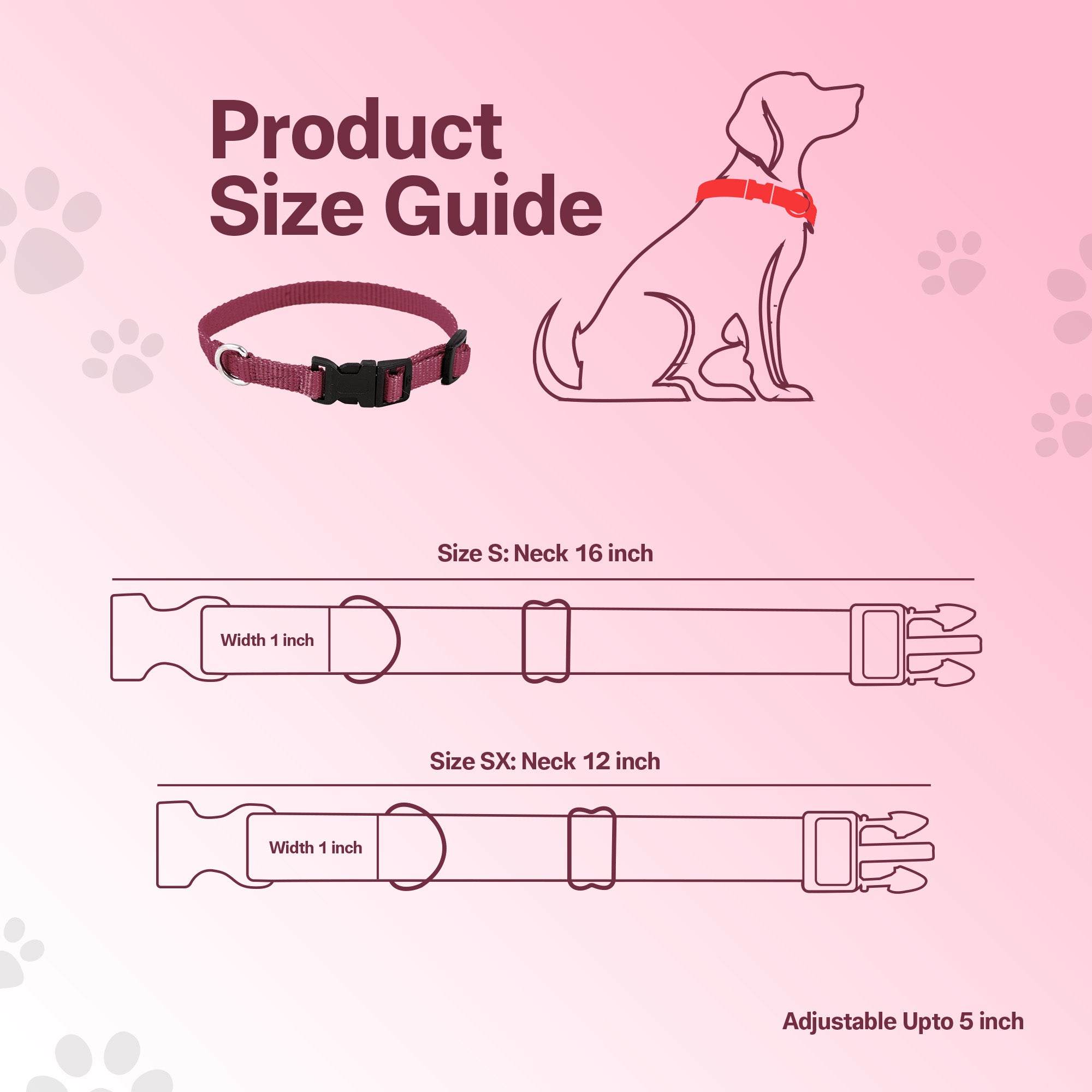 Adil's Nylon Quick Release Cat Collar 12 mm