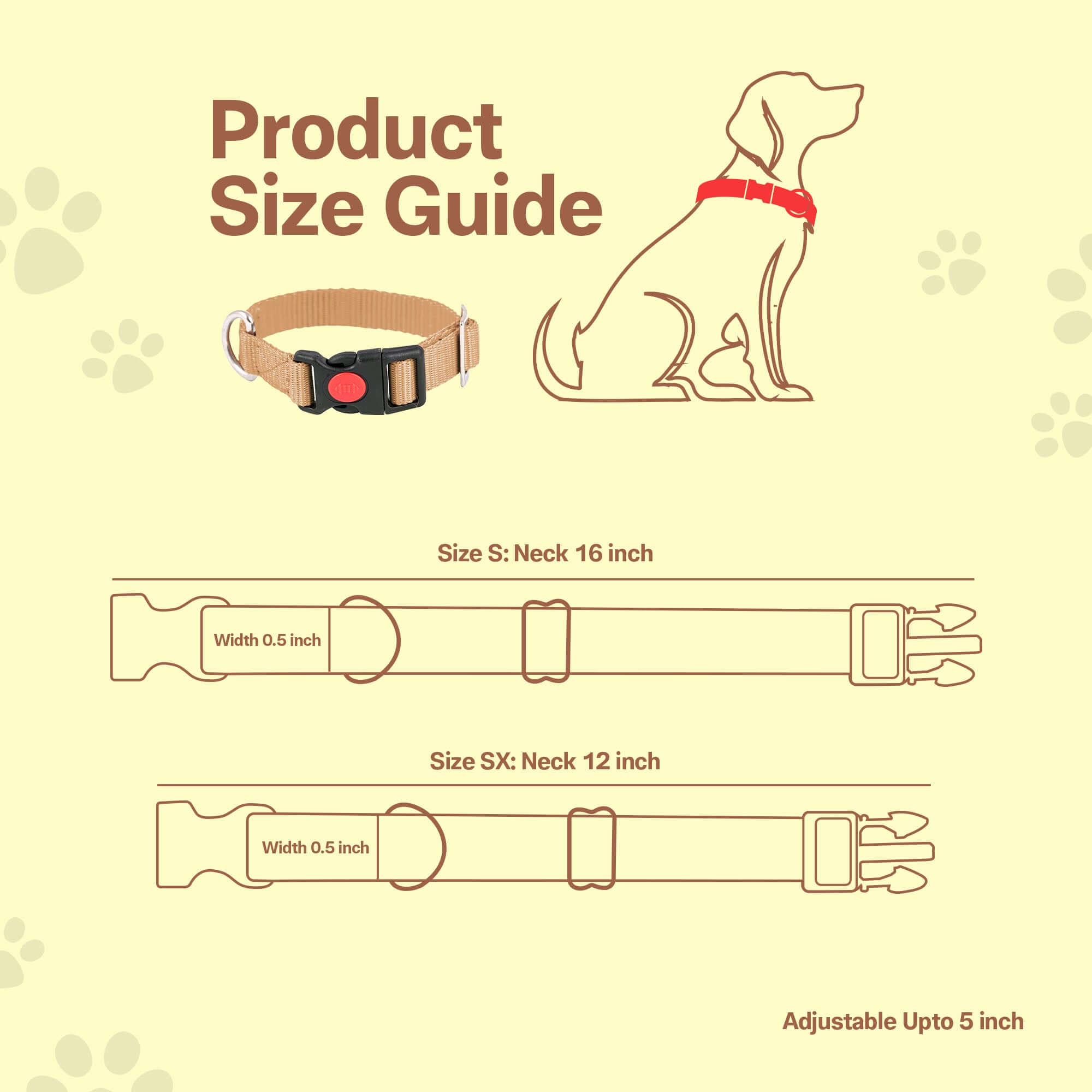 Adil's Nylon Quick Release Cat Collar -19mm