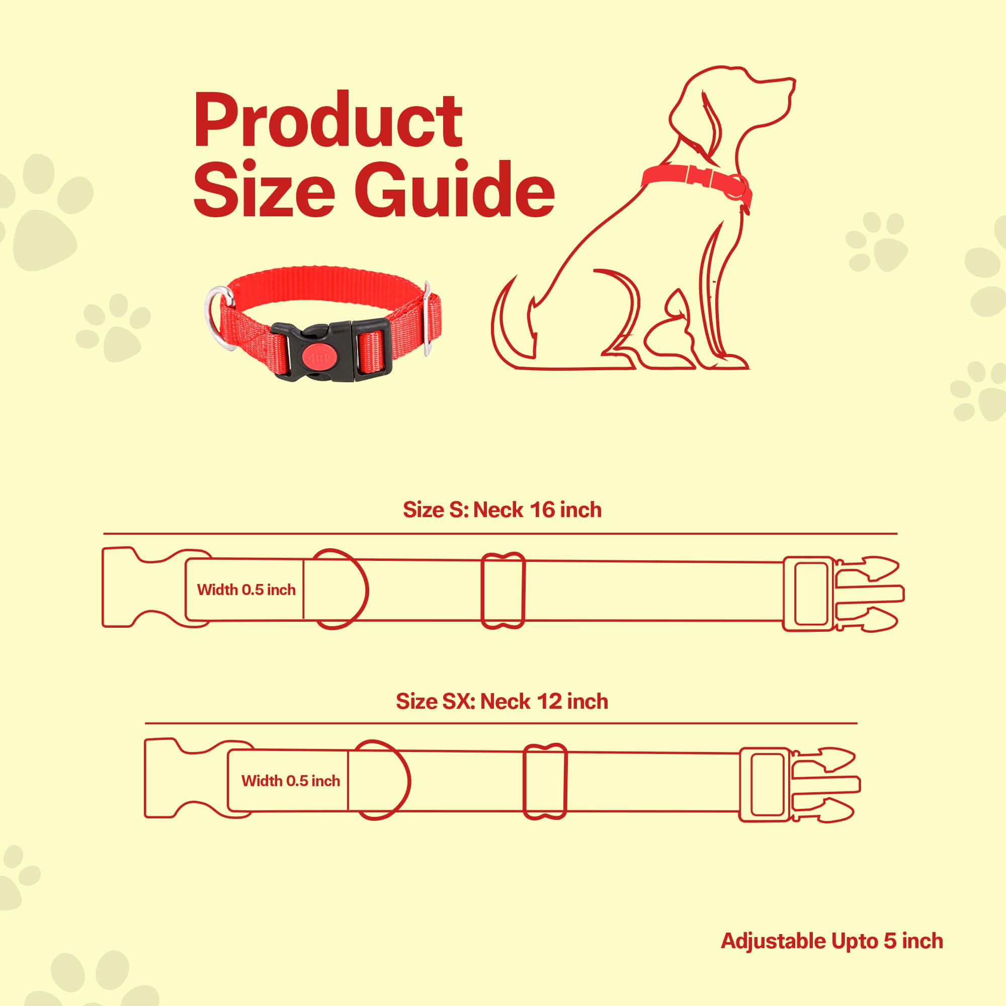 Adil's Nylon Quick Release Cat Collar -19mm