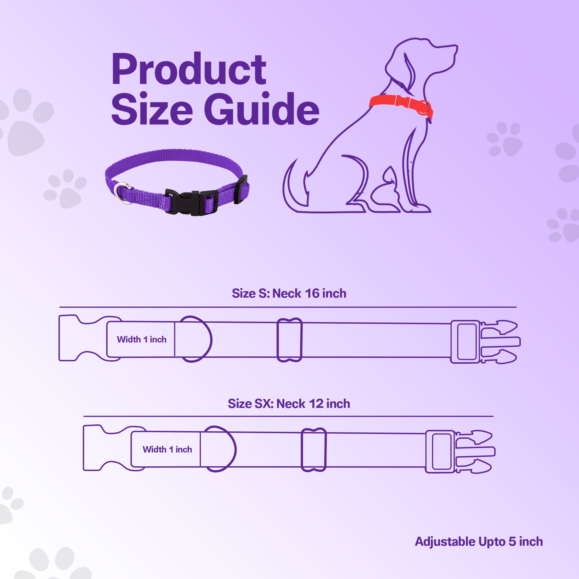 Adil's Nylon Quick Release Cat Collar 12 mm