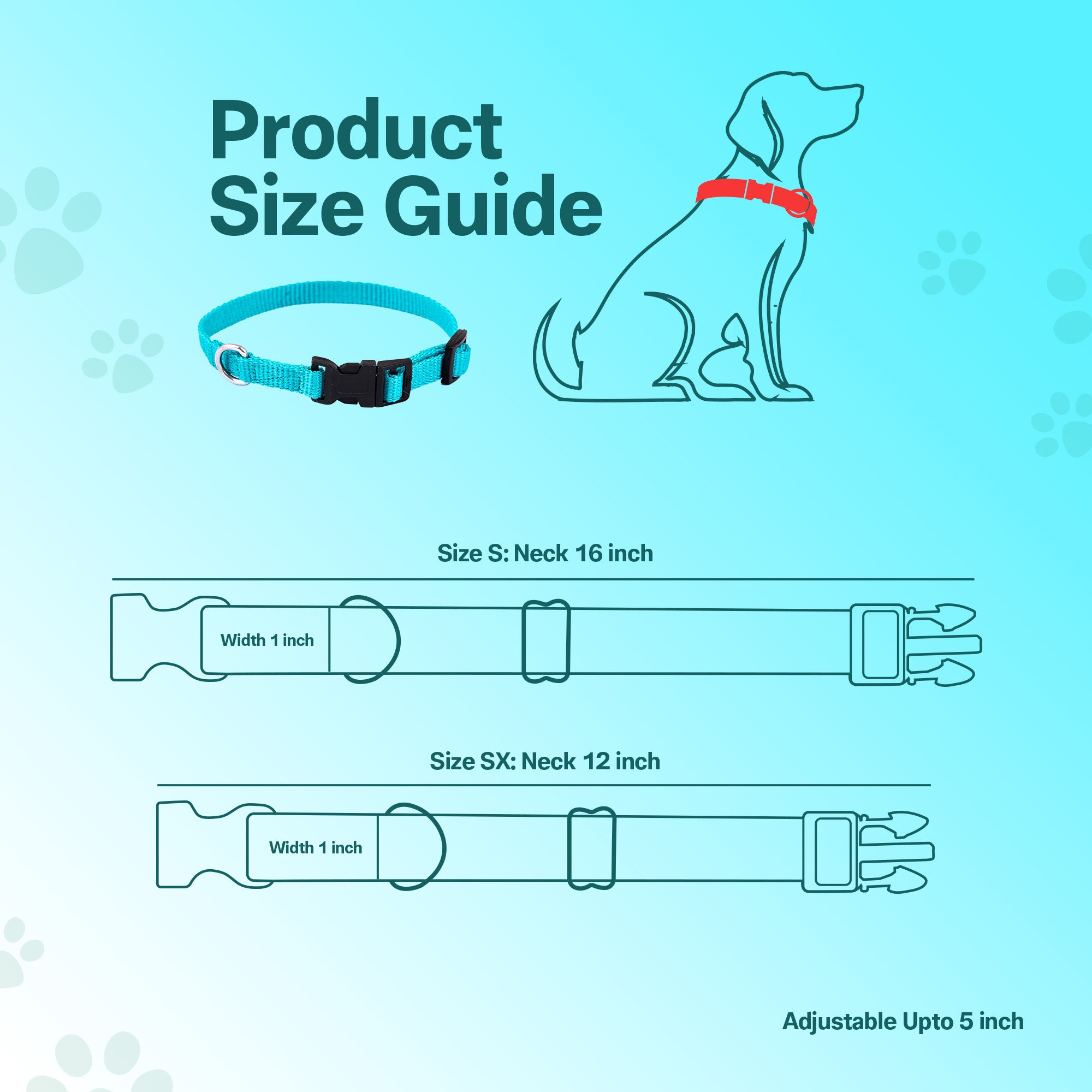 Adil's Nylon Quick Release Cat Collar 12 mm