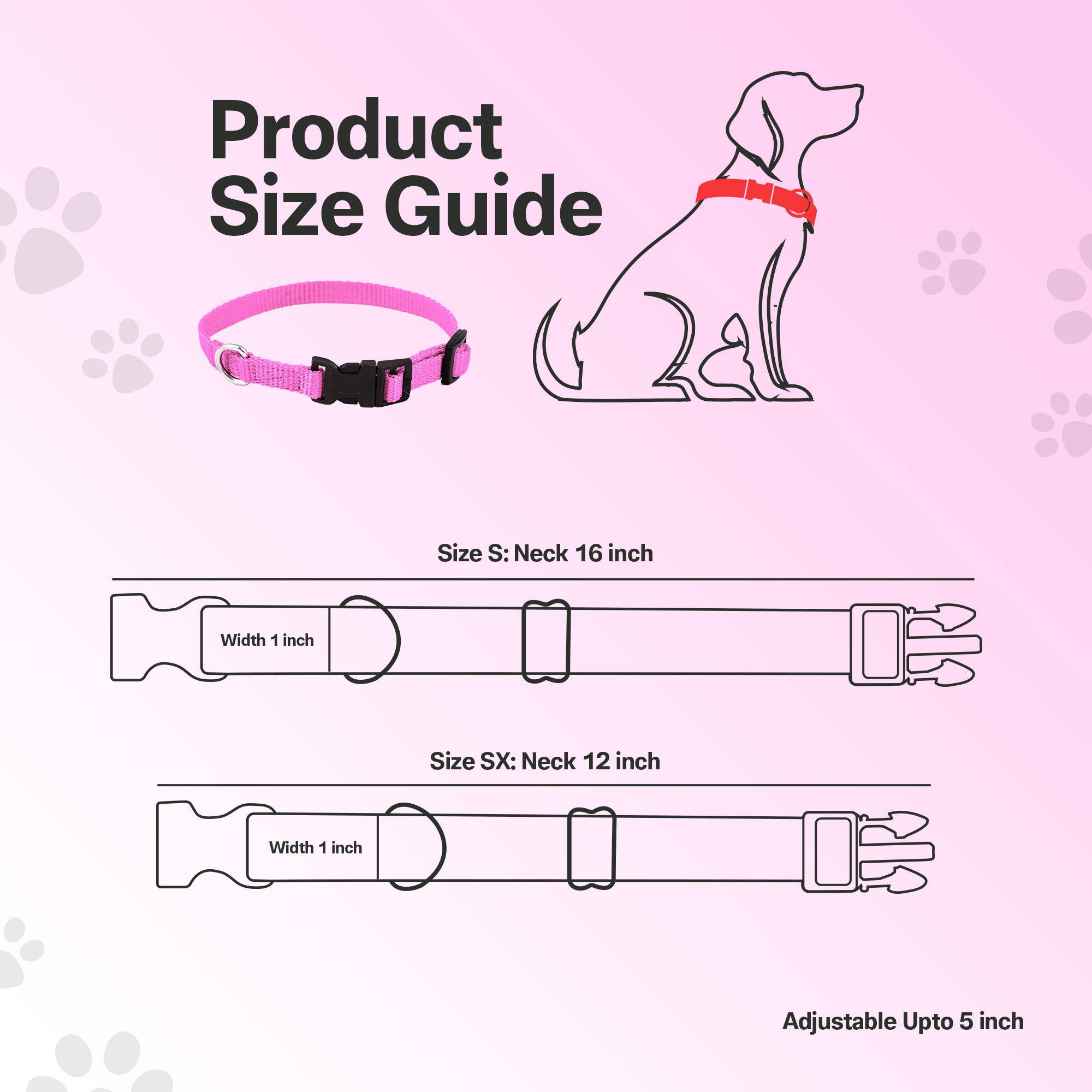 Adil's Nylon Quick Release Cat Collar 12 mm