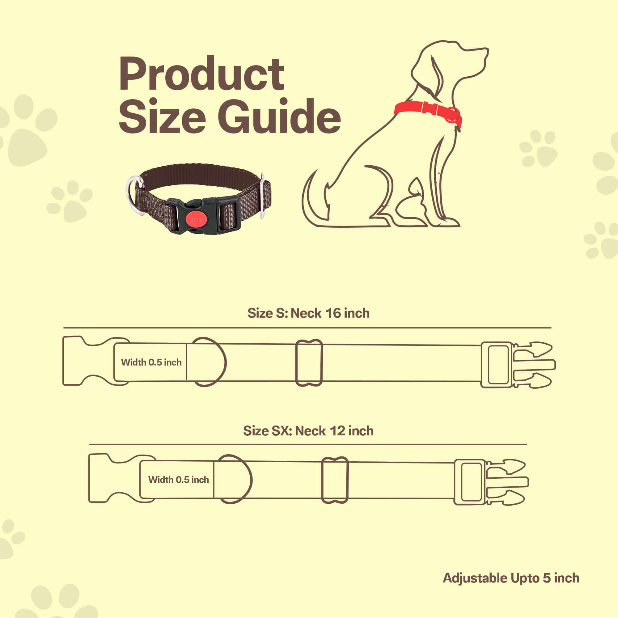 Adil's Nylon Quick Release Cat Collar -19mm