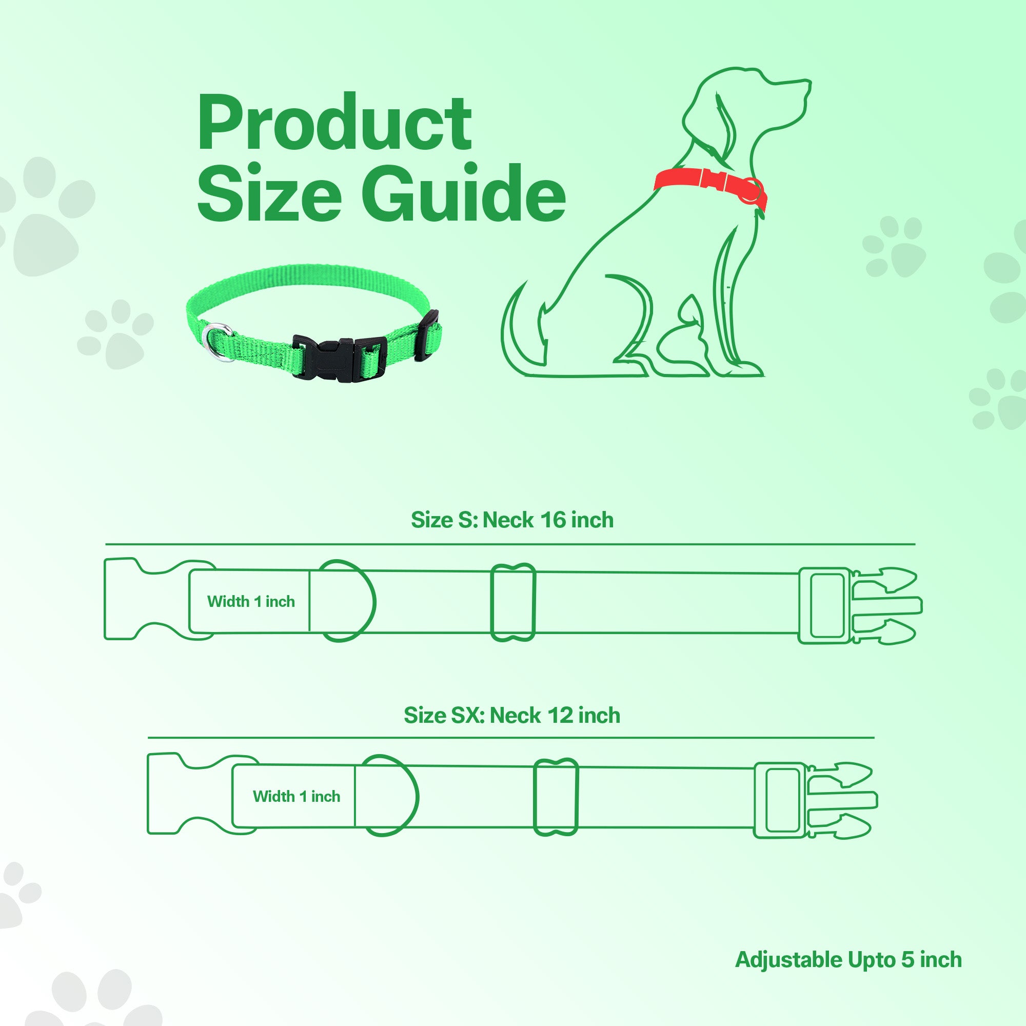 Adil's Nylon Quick Release Cat Collar 12 mm