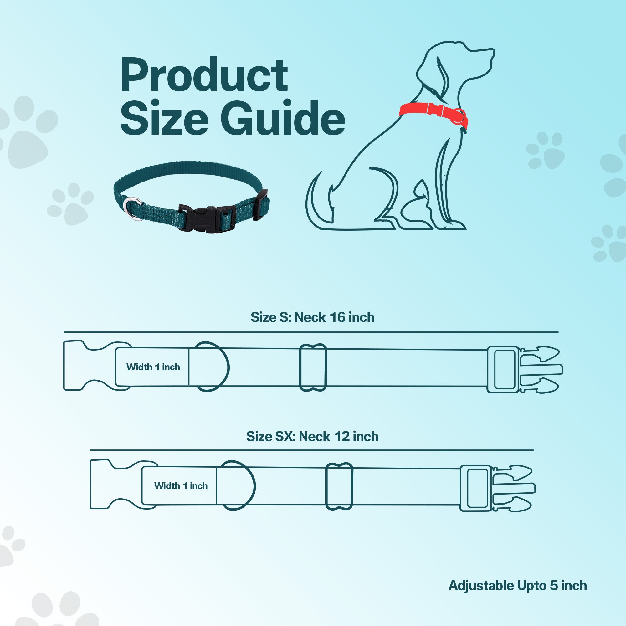 Adil's Nylon Quick Release Cat Collar 12 mm