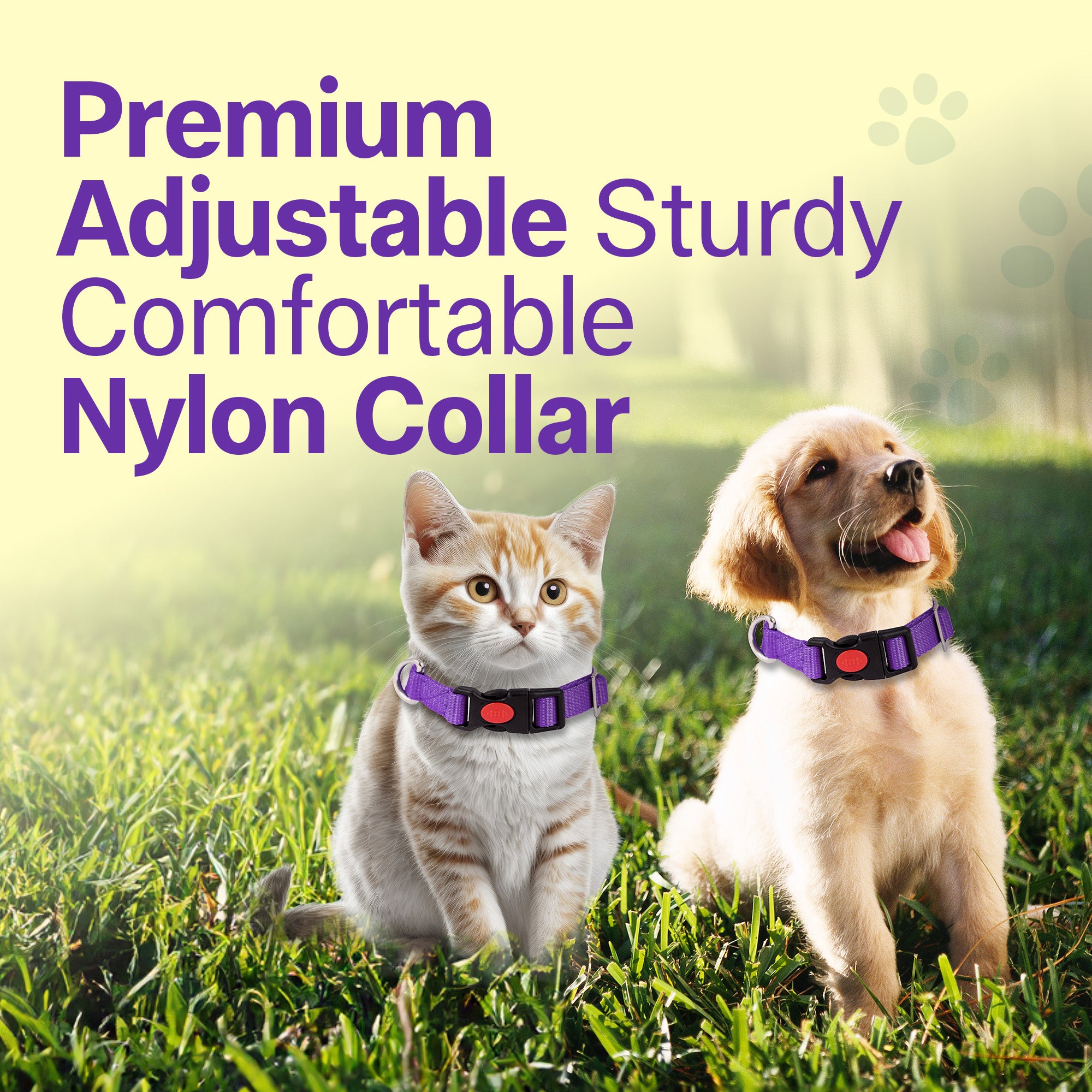 Adil's Nylon Quick Release Cat Collar -19mm