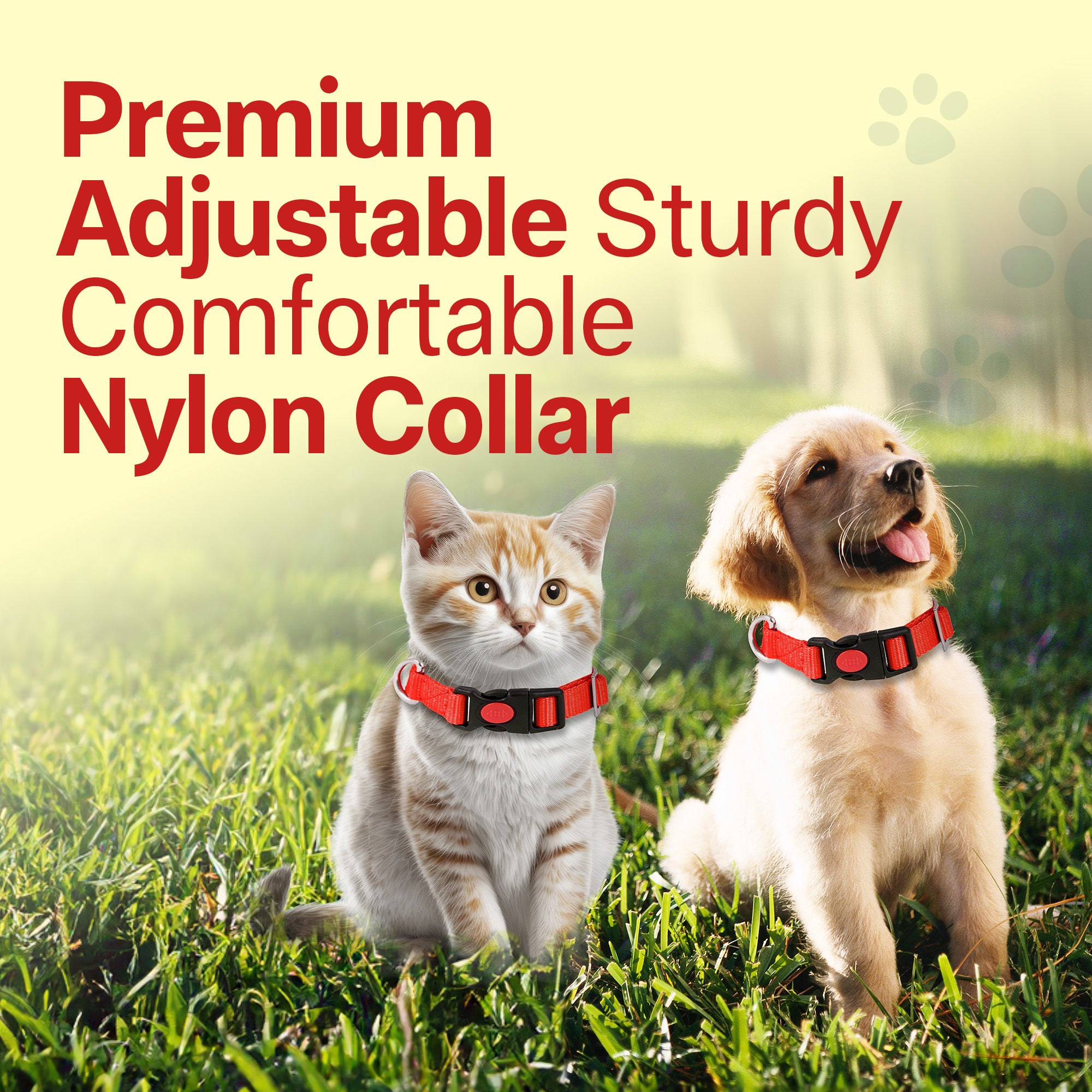 Adil's Nylon Quick Release Cat Collar -19mm