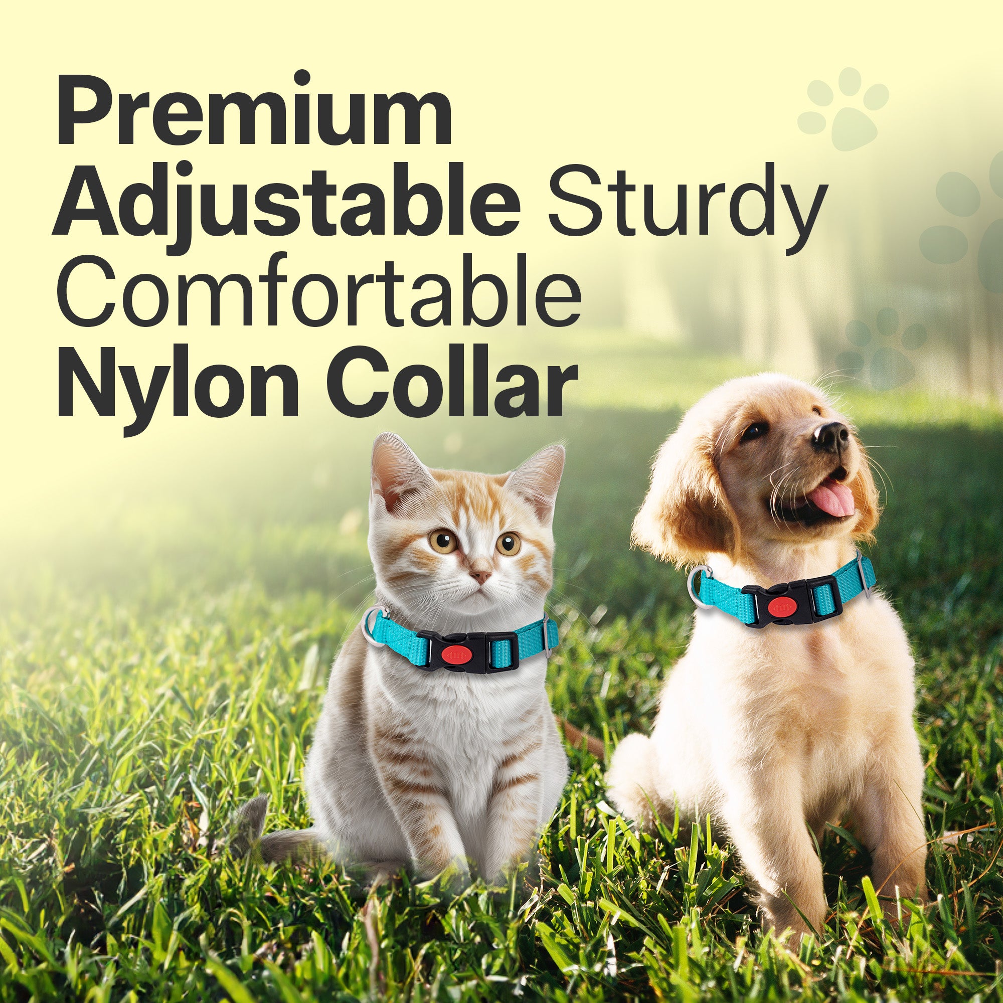 Adil's Nylon Quick Release Cat Collar -19mm