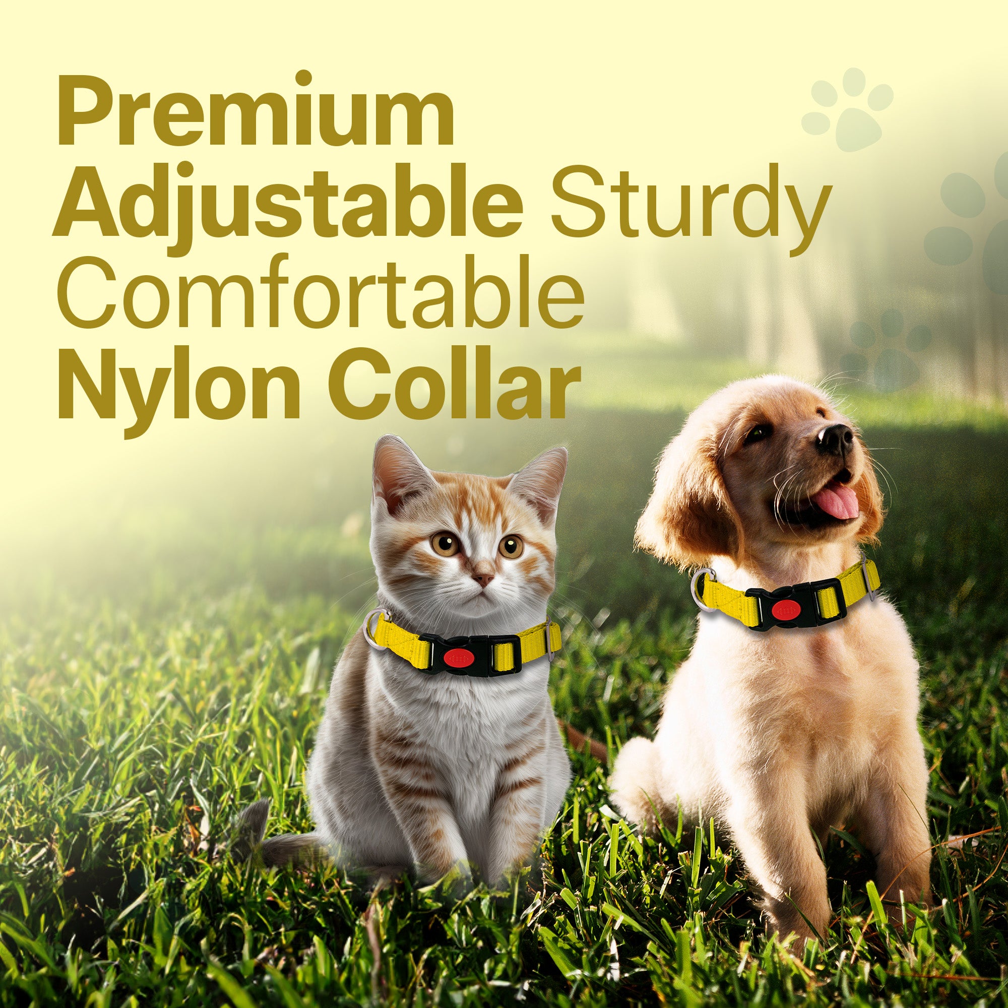 Adil's Nylon Quick Release Cat Collar -19mm