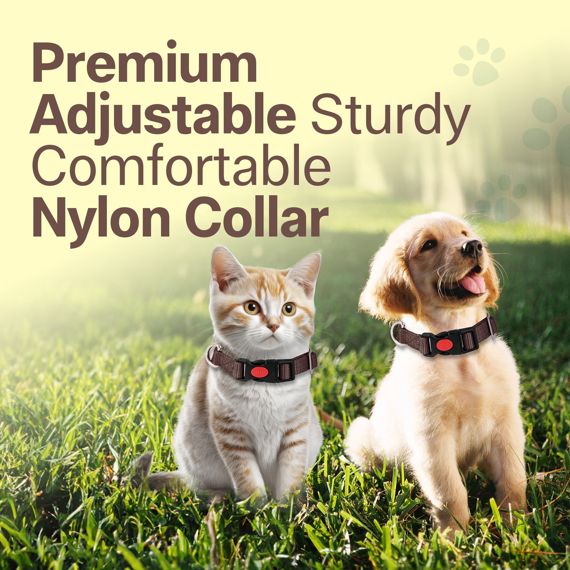 Adil's Nylon Quick Release Cat Collar -19mm