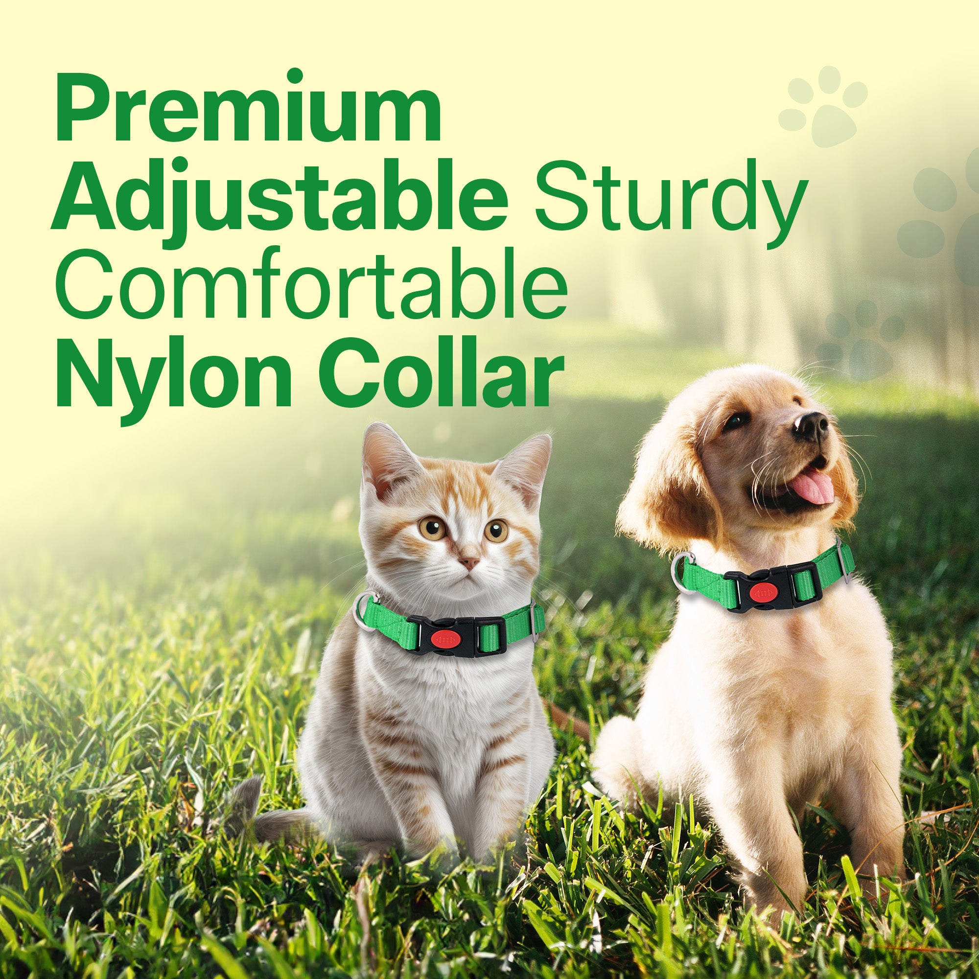 Adil's Nylon Quick Release Cat Collar -19mm