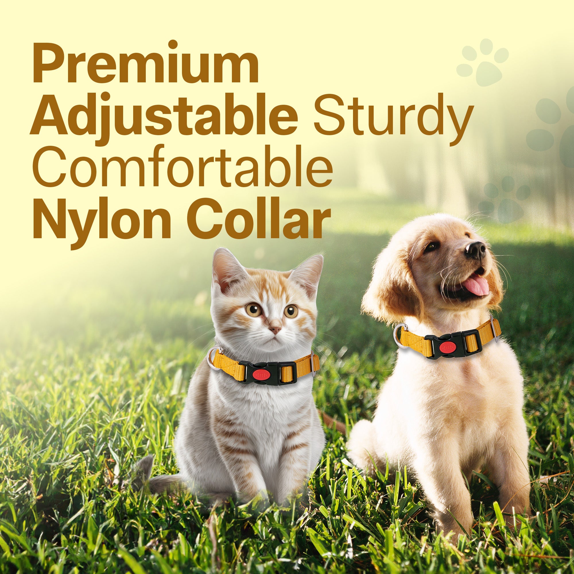 Adil's Nylon Quick Release Cat Collar -19mm