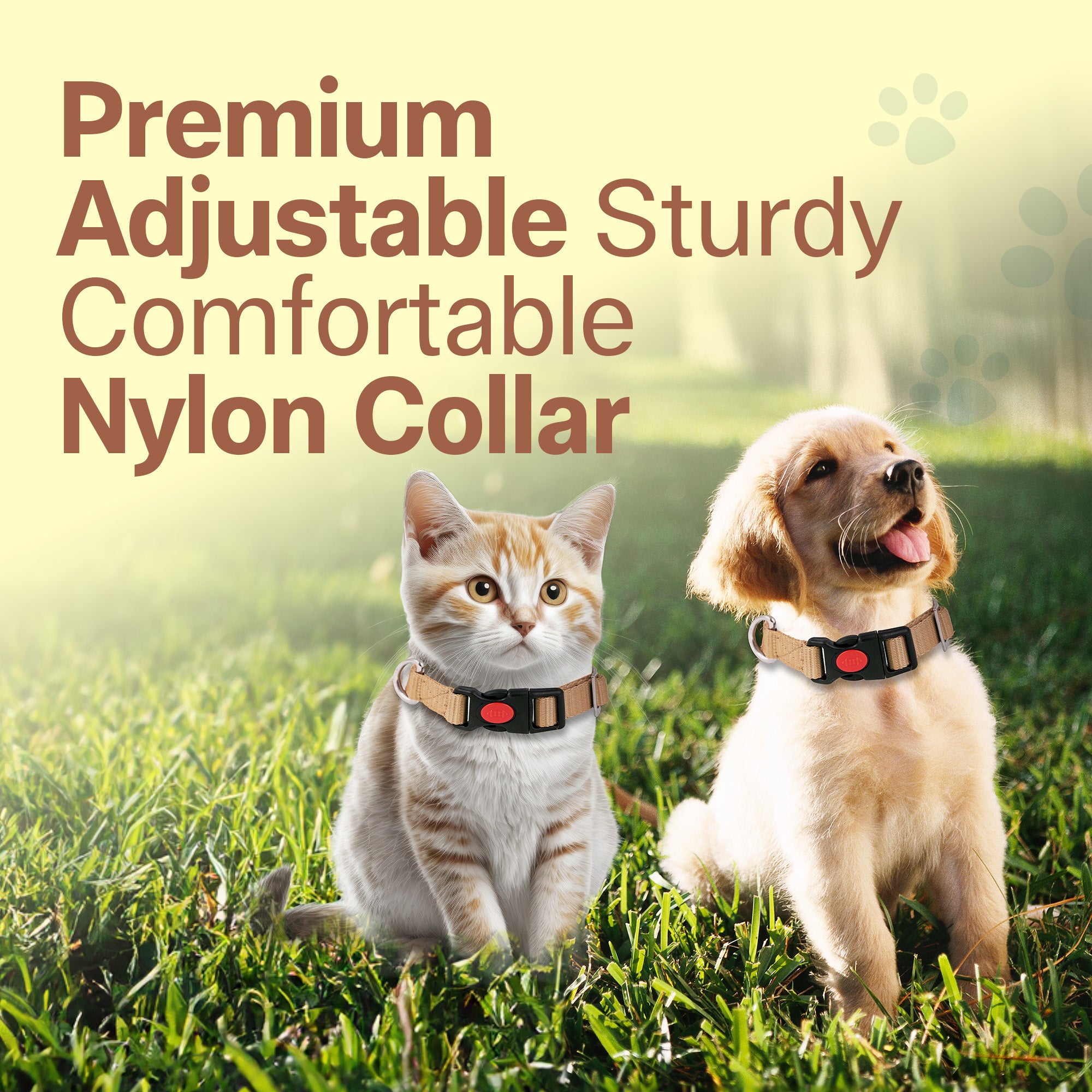 Adil's Nylon Quick Release Cat Collar -19mm