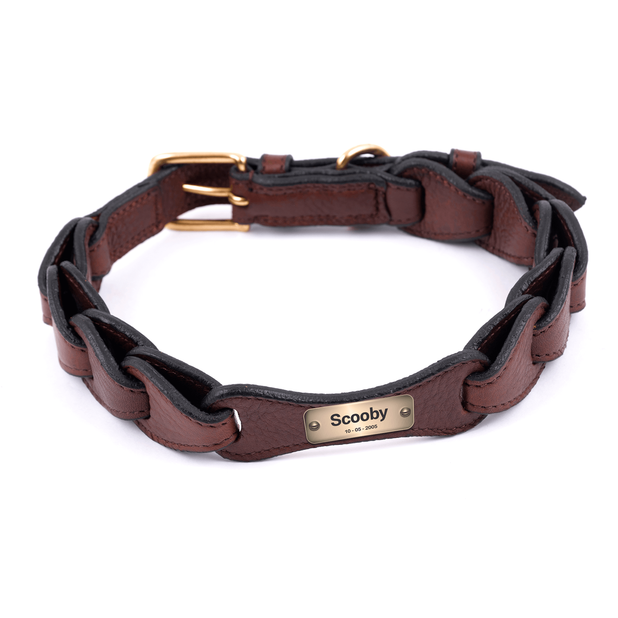 Adil's Leather Personalized Dog Collar (Softy Leather) – 1.5 Inch Wide