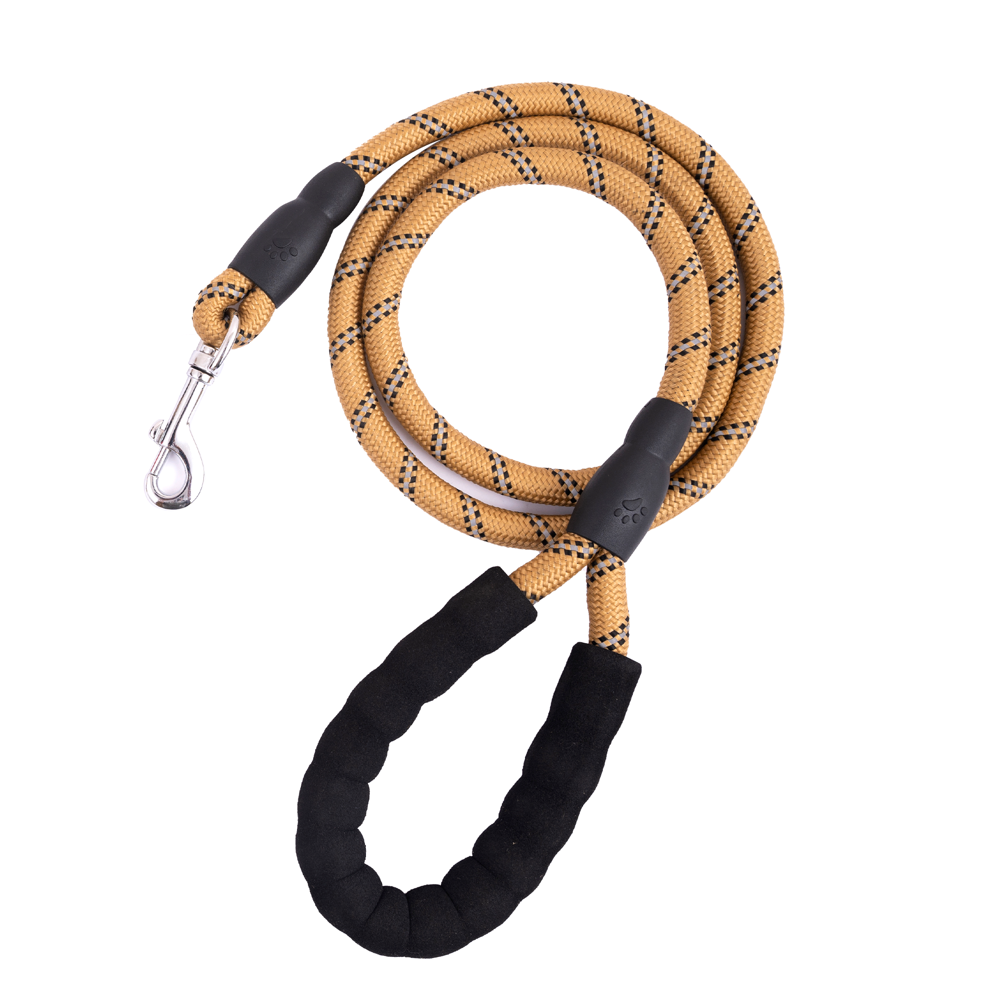 ADIL’S Heavy Duty Nylon Dog Leash, Reflective Dog Leash for Medium & Large Dogs (5 Feet)