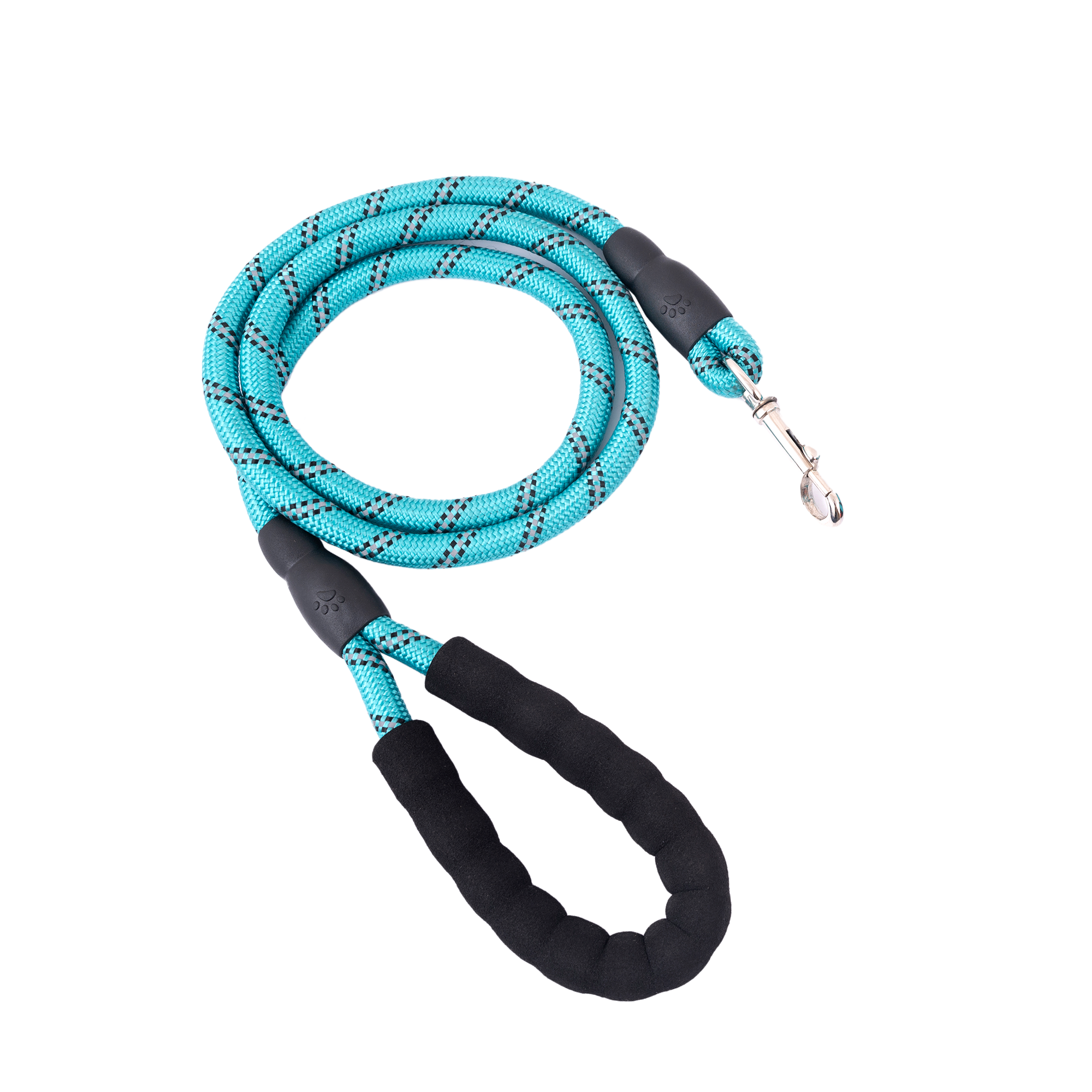 ADIL’S Heavy Duty Nylon Dog Leash, Reflective Dog Leash for Medium & Large Dogs (5 Feet)