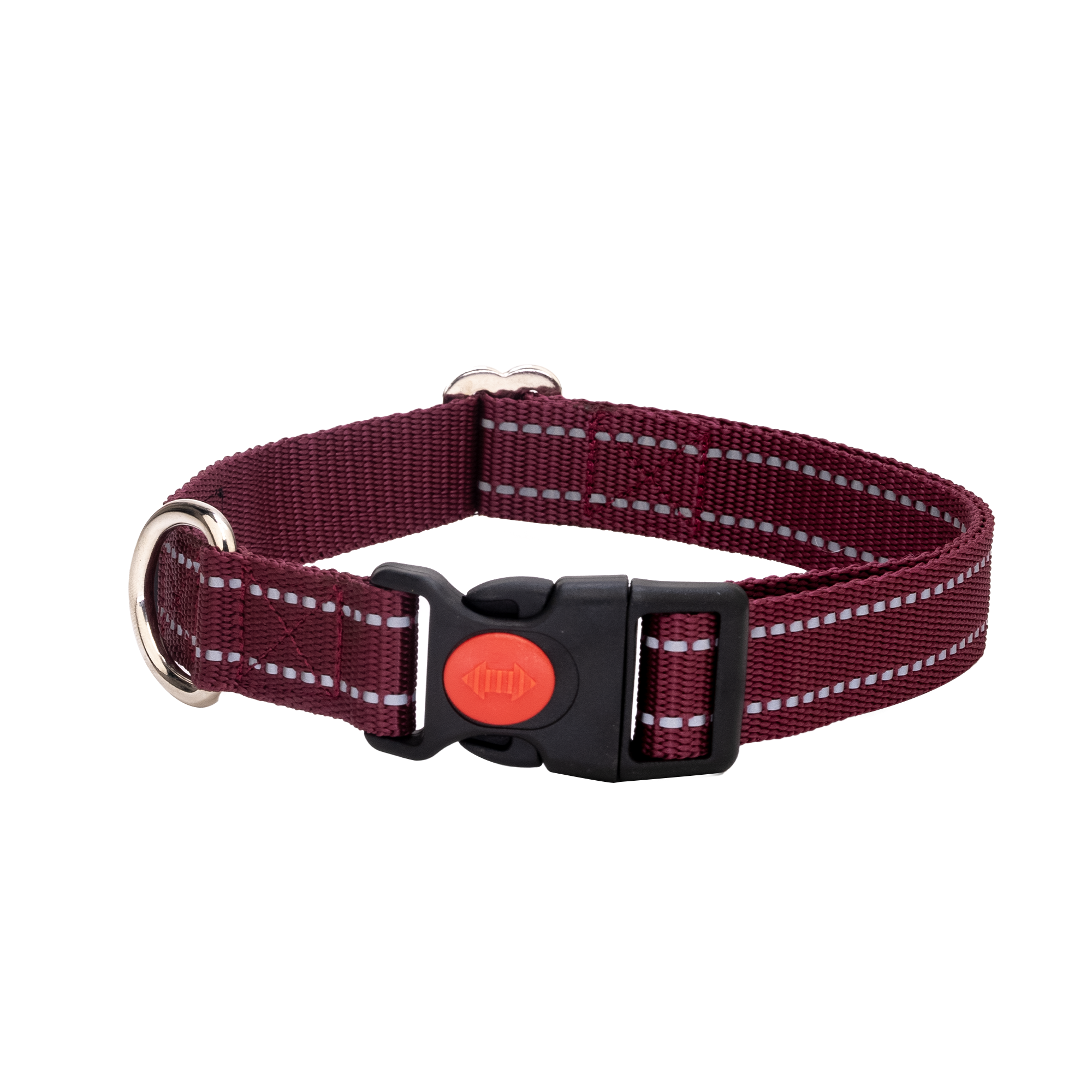 Adil’S Nylon Reflective Dog Collar with Quick Release Strong Plastic Lock Buckle – Suitable for Small, Medium & Large Dogs