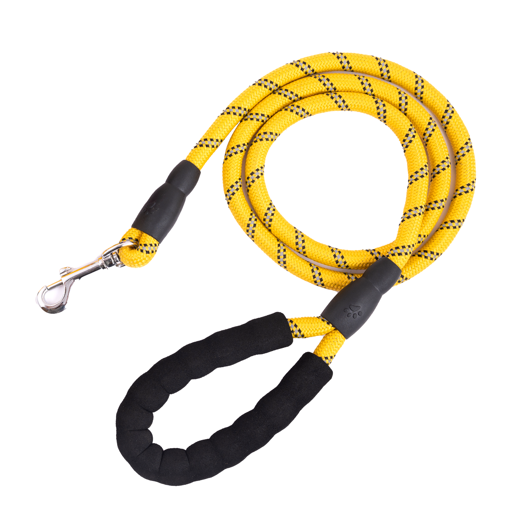 ADIL’S Heavy Duty Nylon Dog Leash, Reflective Dog Leash for Medium & Large Dogs (5 Feet)