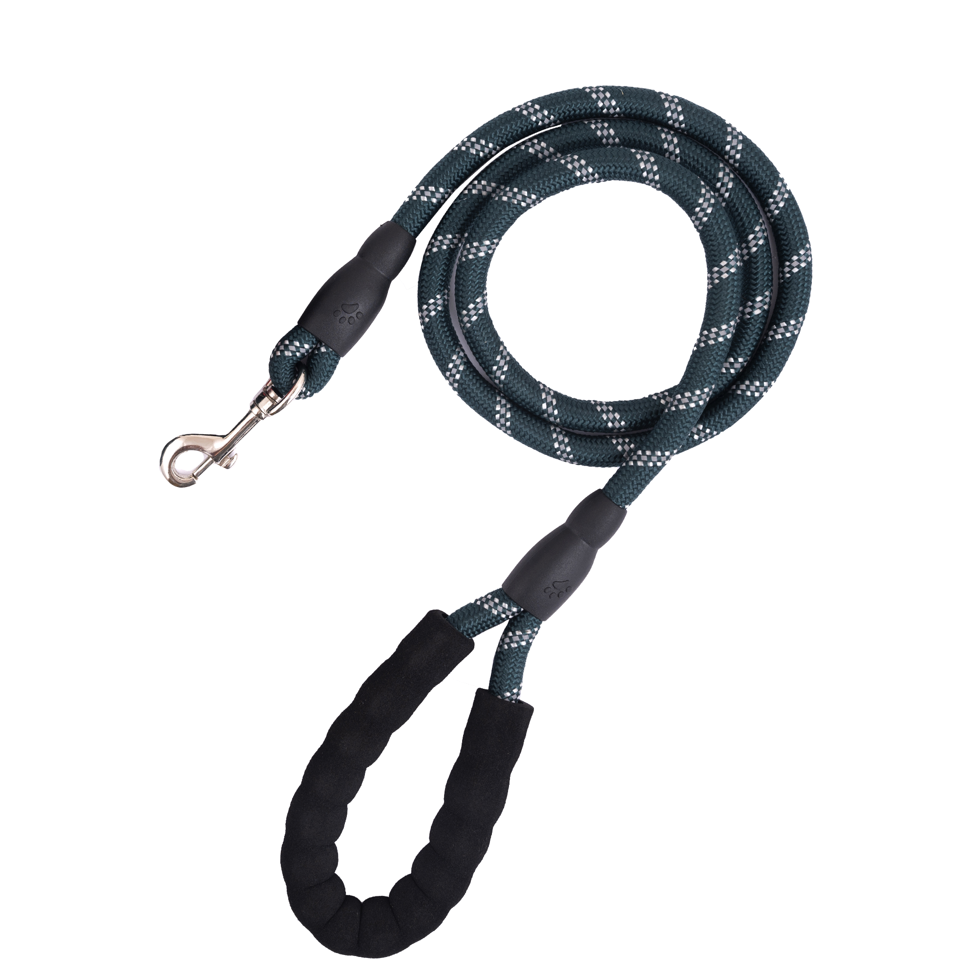 ADIL’S Heavy Duty Nylon Dog Leash, Reflective Dog Leash for Medium & Large Dogs (5 Feet)