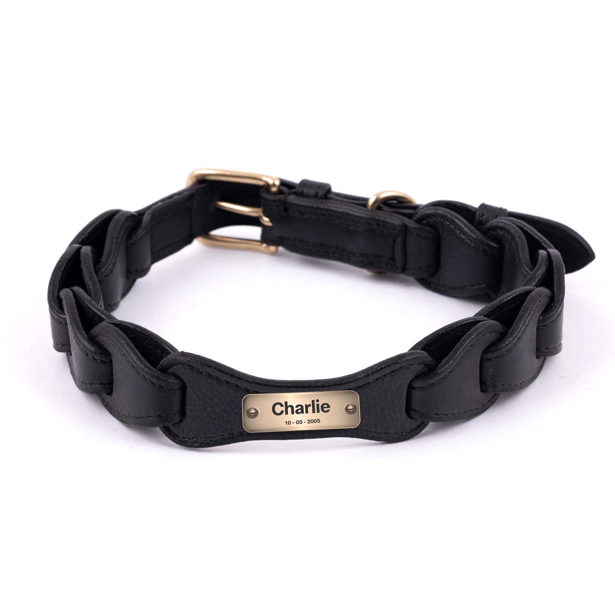 Adil's Leather Personalized Dog Collar (Softy Leather) – 1.5 Inch Wide