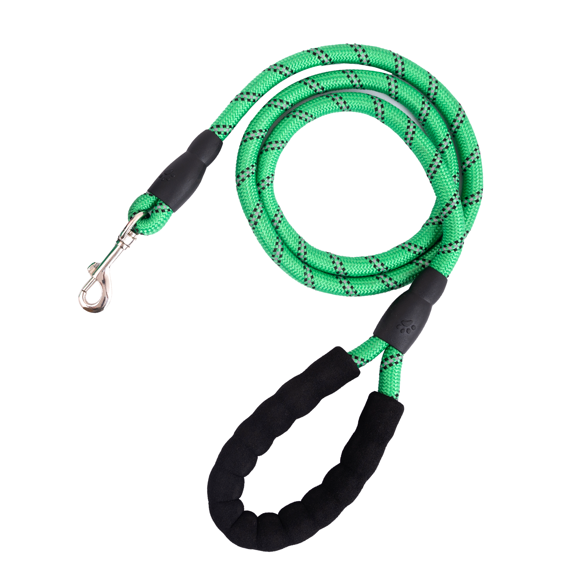 ADIL’S Heavy Duty Nylon Dog Leash, Reflective Dog Leash for Medium & Large Dogs (5 Feet)