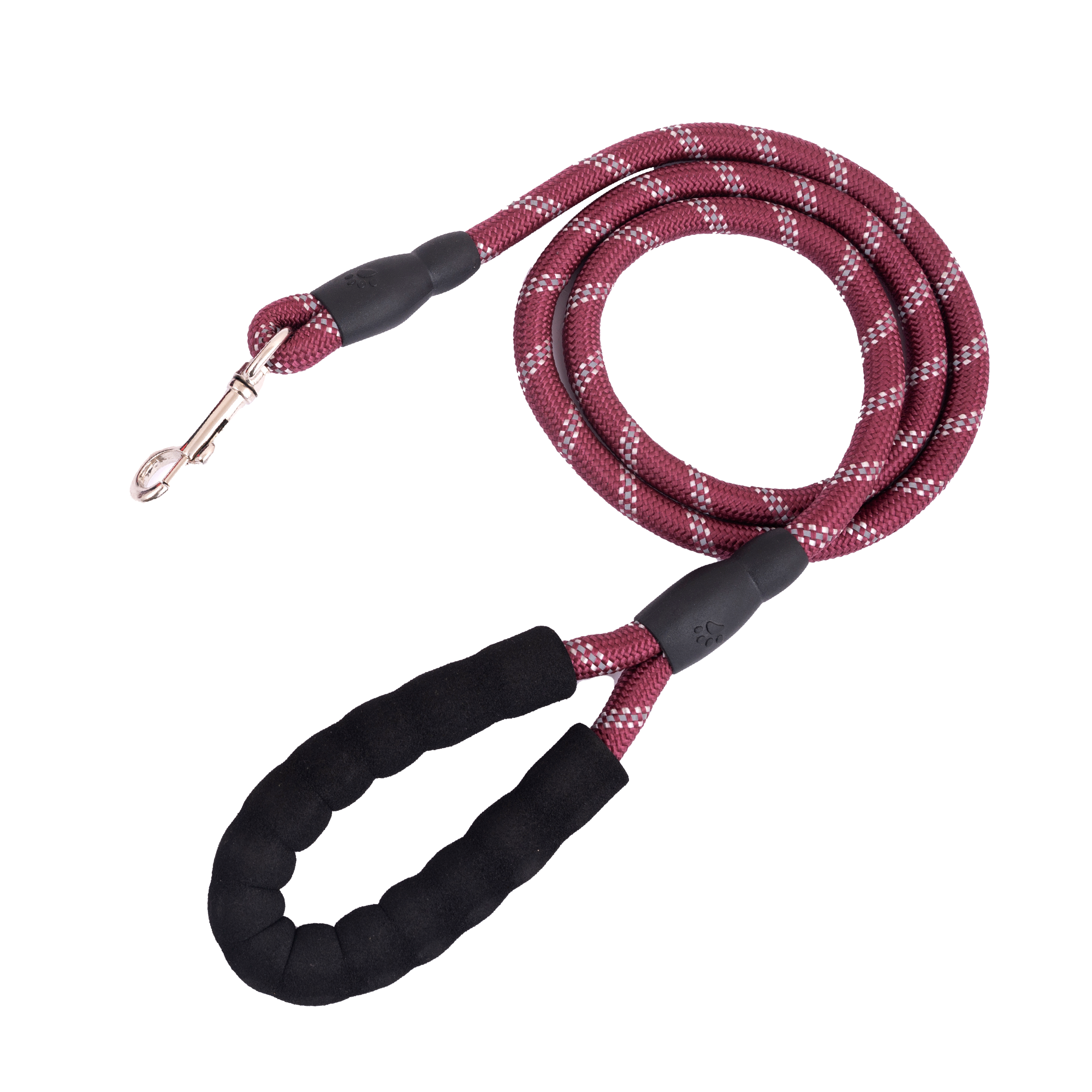 ADIL’S Heavy Duty Nylon Dog Leash, Reflective Dog Leash for Medium & Large Dogs (5 Feet)