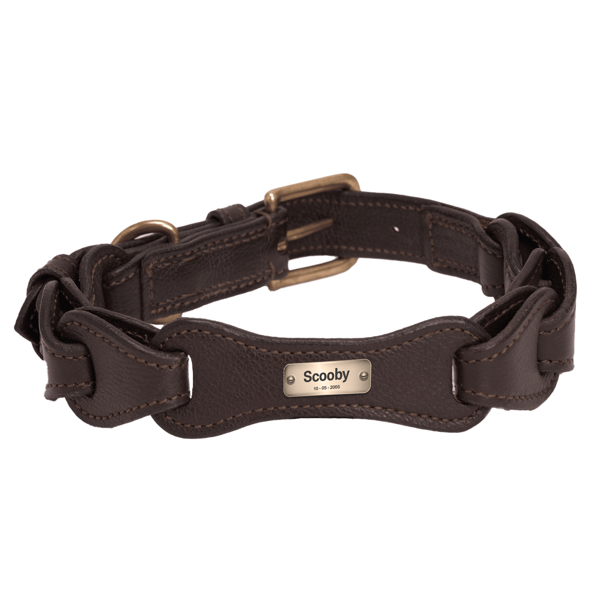 Adil's Leather Personalized Dog Collar (Softy Leather) – 1.5 Inch Wide