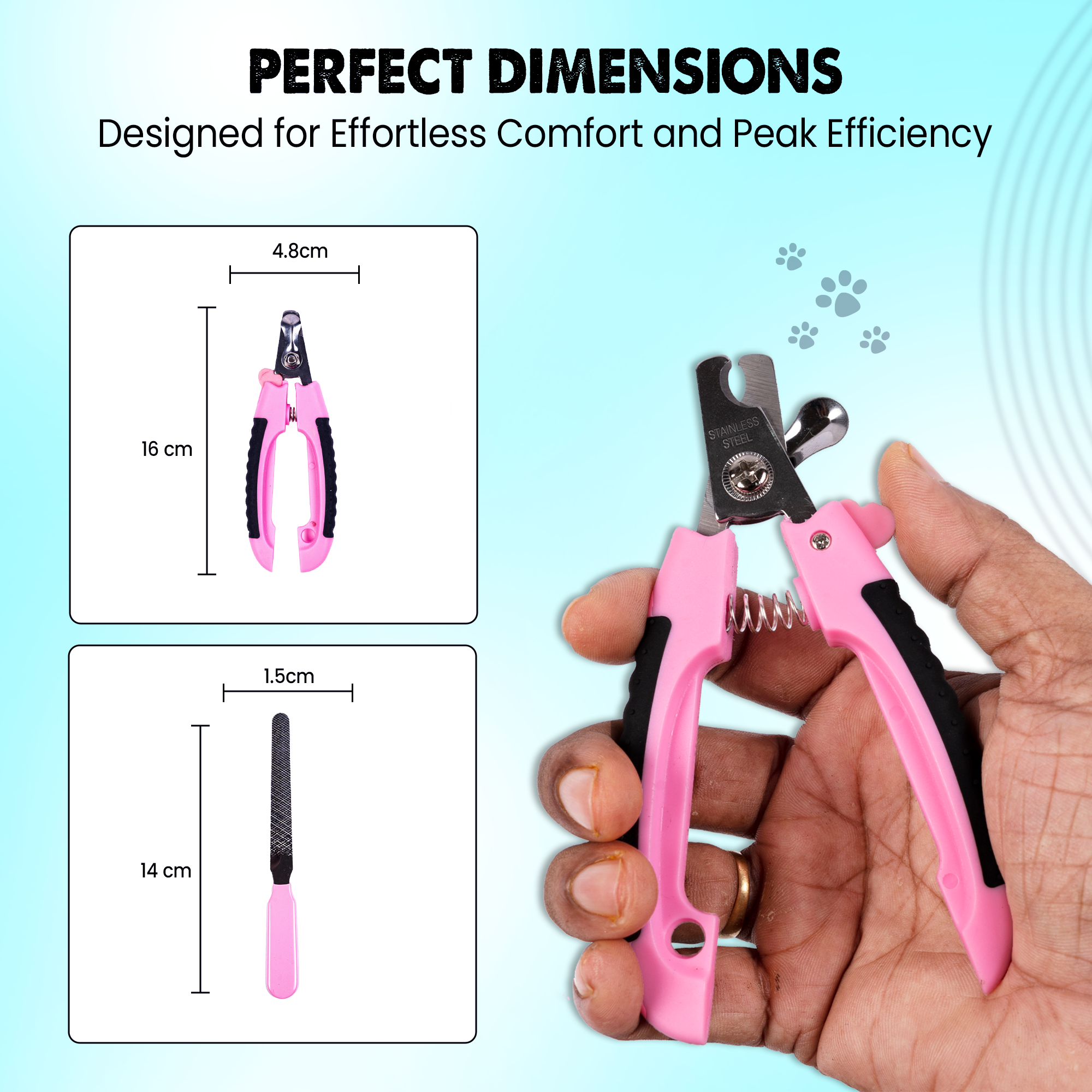 Adil's Dog Nail Clippers with Filer