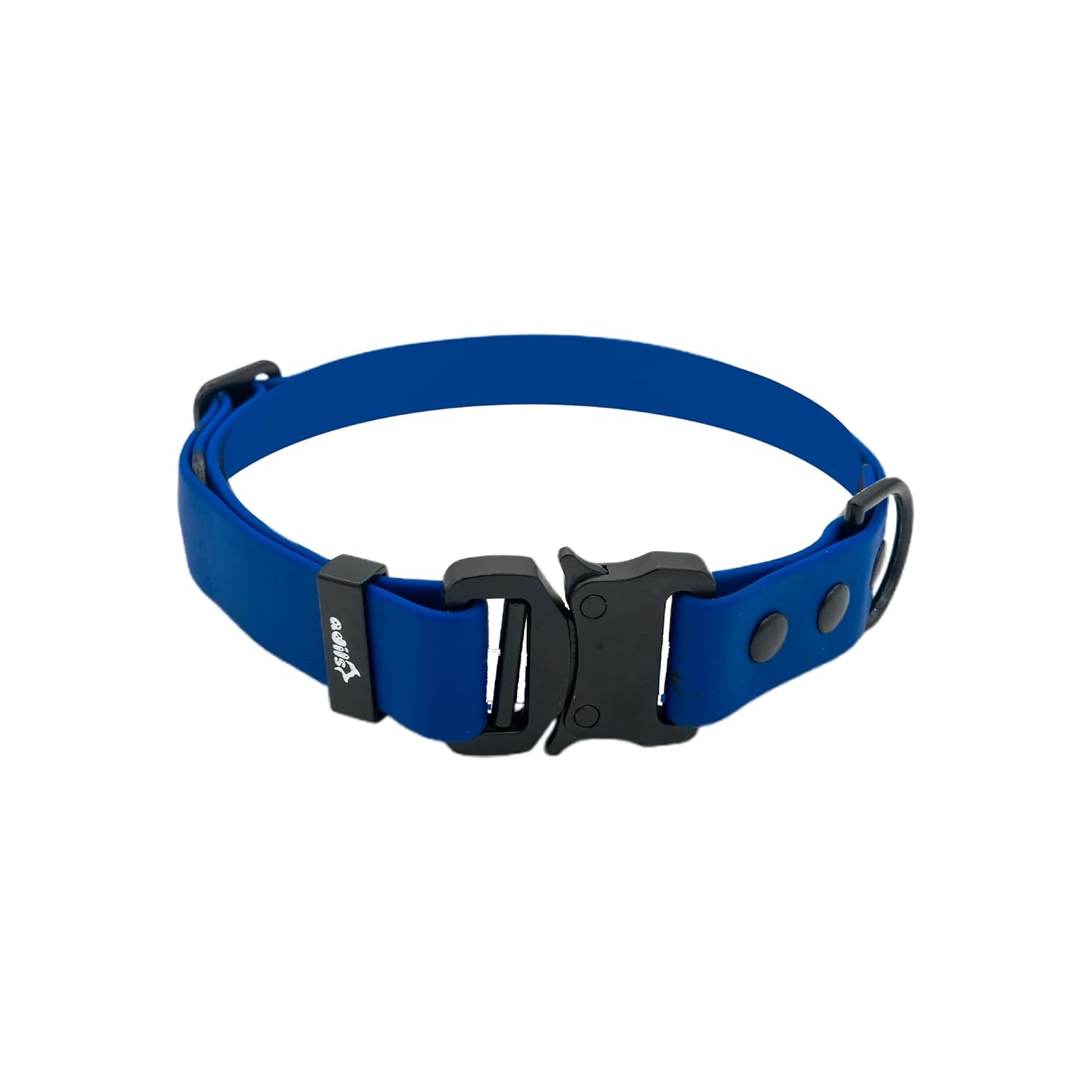 Adil’S Biothane Dog Collar - Waterproof Heavy Duty Dog Collars with Quick Release Buckle & D-Ring
