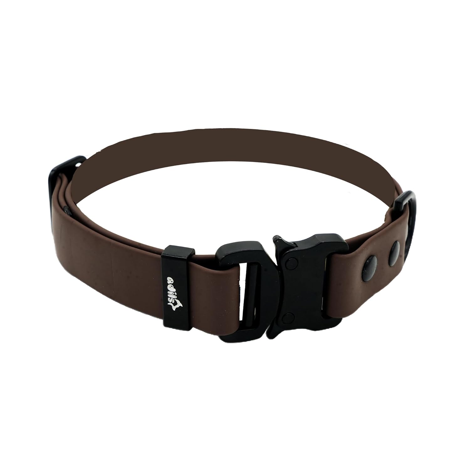 Adil’S Biothane Dog Collar - Waterproof Heavy Duty Dog Collars with Quick Release Buckle & D-Ring