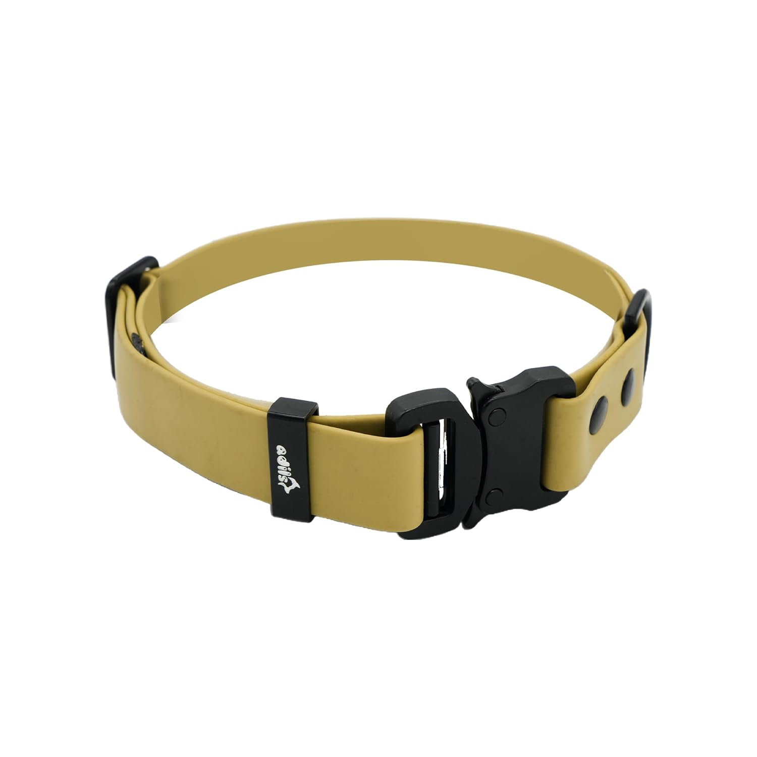 Adil’S Biothane Dog Collar - Waterproof Heavy Duty Dog Collars with Quick Release Buckle & D-Ring