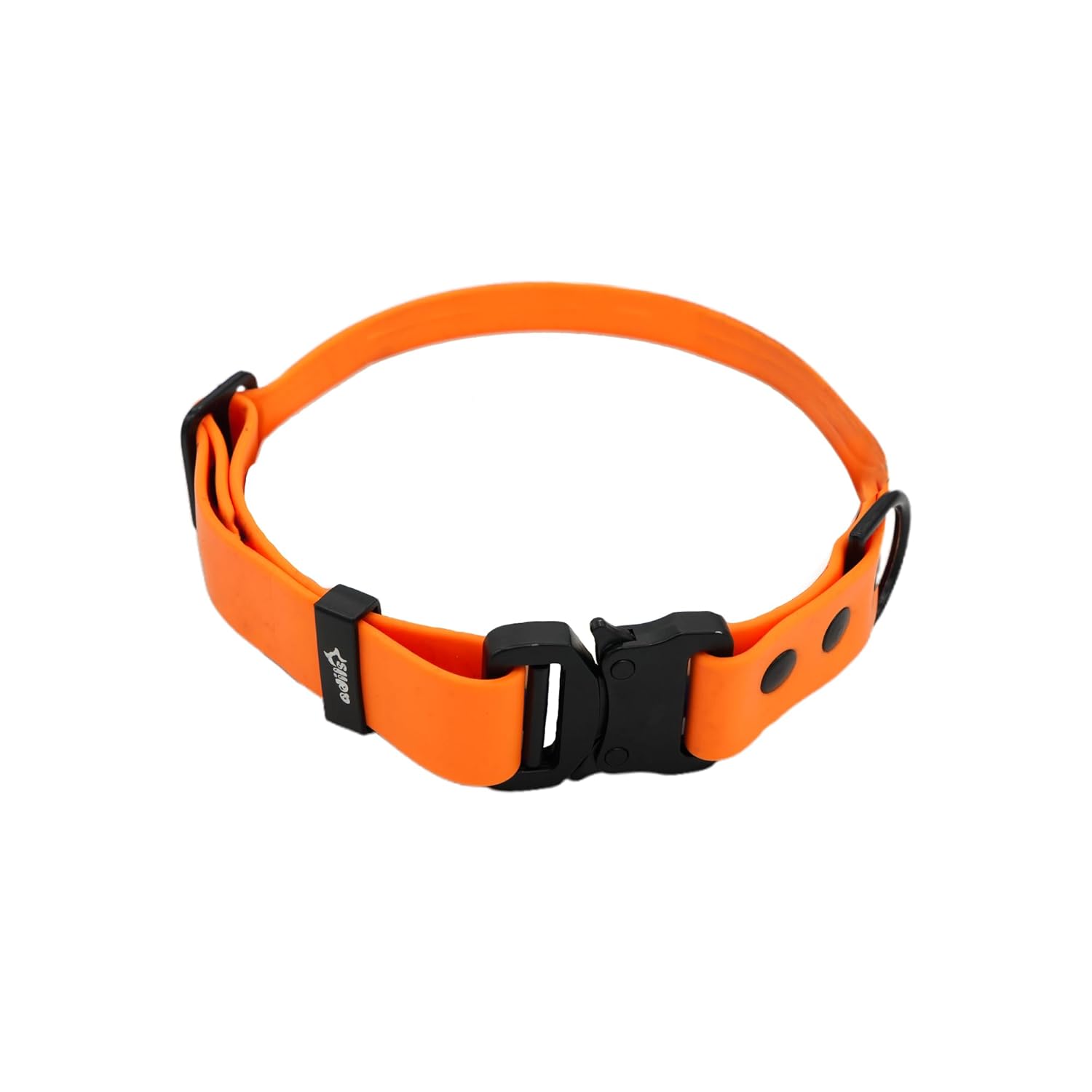 Adil’S Biothane Dog Collar - Waterproof Heavy Duty Dog Collars with Quick Release Buckle & D-Ring