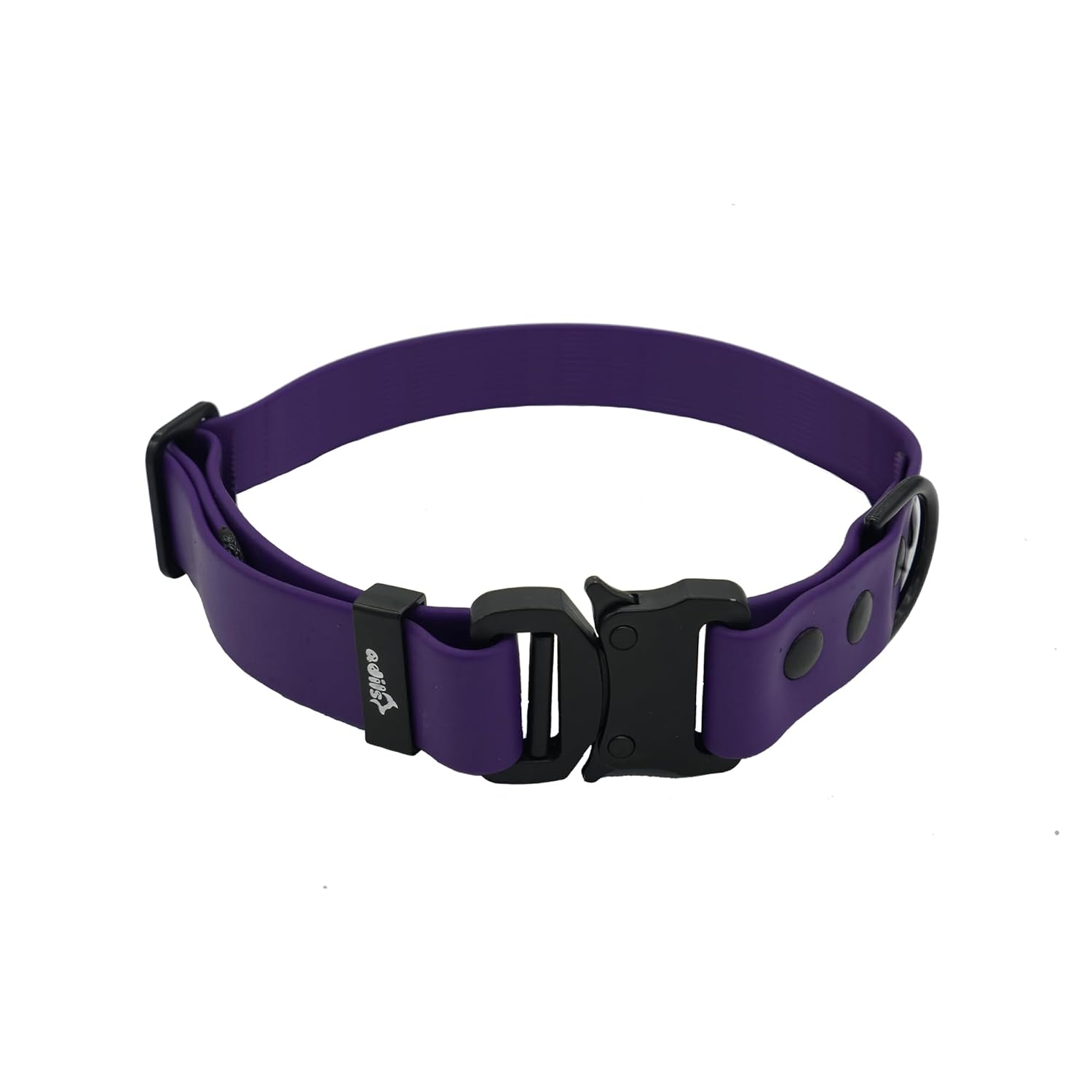 Adil’S Biothane Dog Collar - Waterproof Heavy Duty Dog Collars with Quick Release Buckle & D-Ring