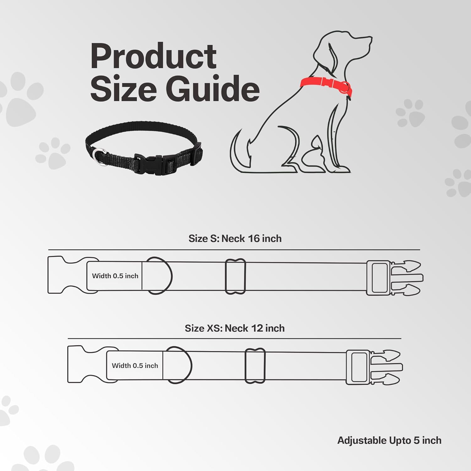 Adil's Nylon Quick Release Cat Collar 0.5 inch