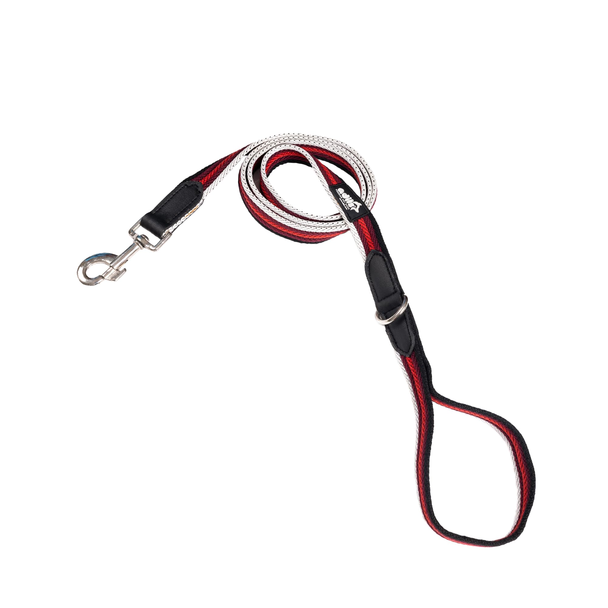 Adil’s Multi Color Cotton Dog Leash – Durable High-Density Cotton with Metal Clasp, 5 Ft Leash for Small, Medium & Large Dogs – Comfortable & Strong Pet Walking Leash