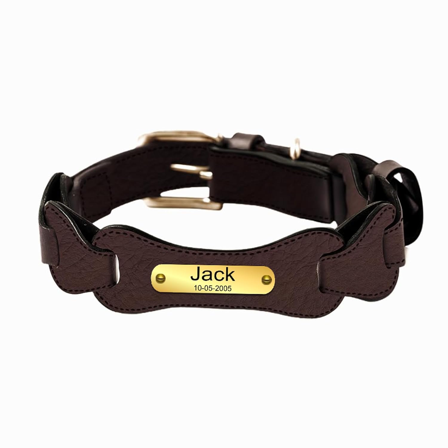 Adil's Leather Personalized Dog Collar (Softy Leather) – 1.5 Inch Wide