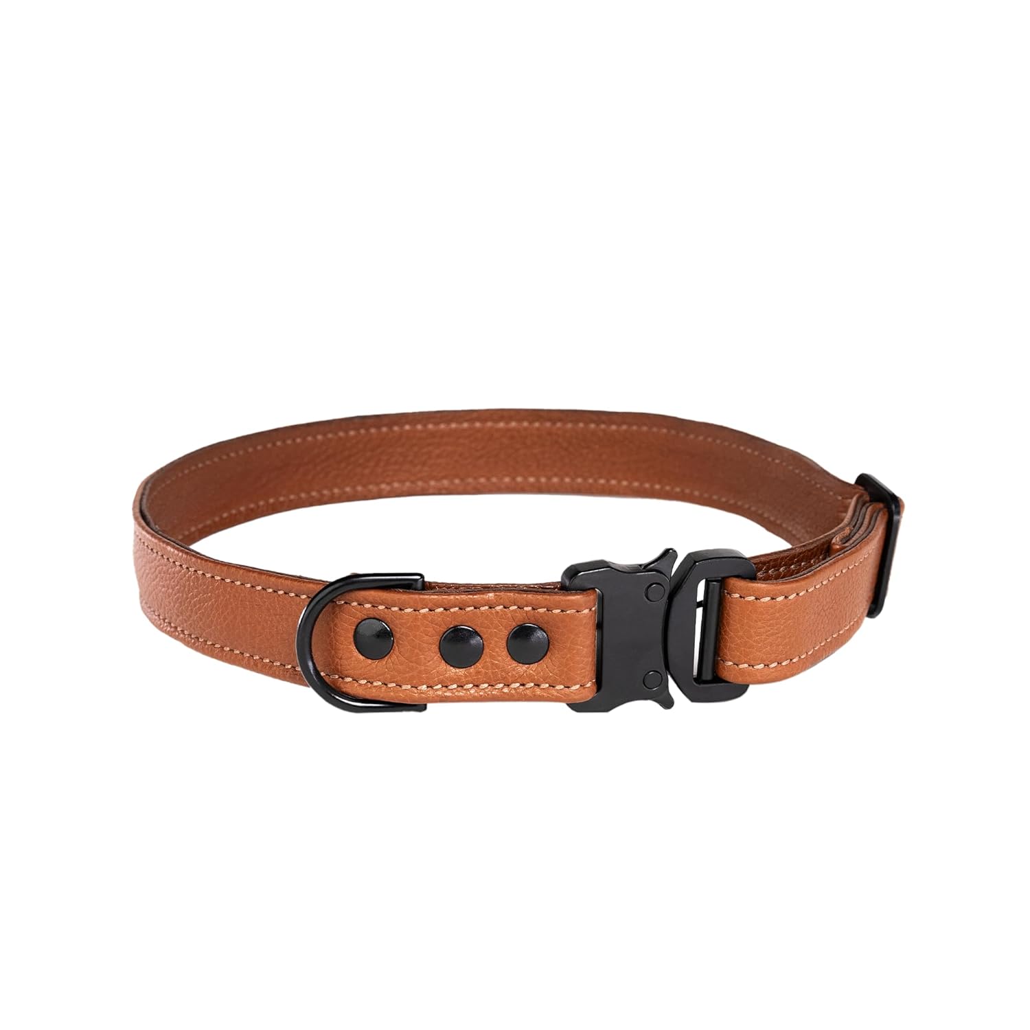 Adil’S Softy Leather Dog Collar 1inch, Dog Neck Belt for Medium to Large Pets – Leather Collars for Dog, Neck Adjustable 12-26 Inch