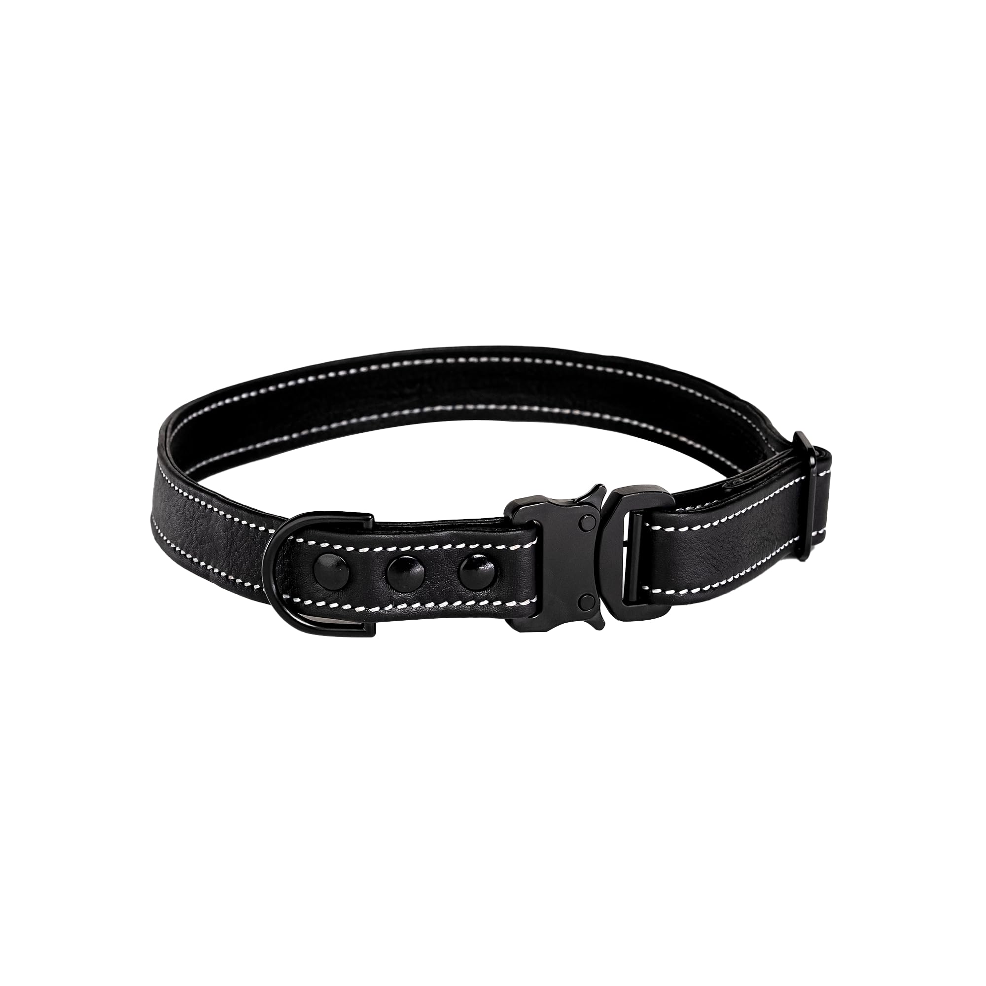 Adil’S Softy Leather Dog Collar 1inch, Dog Neck Belt for Medium to Large Pets – Leather Collars for Dog, Neck Adjustable 12-26 Inch