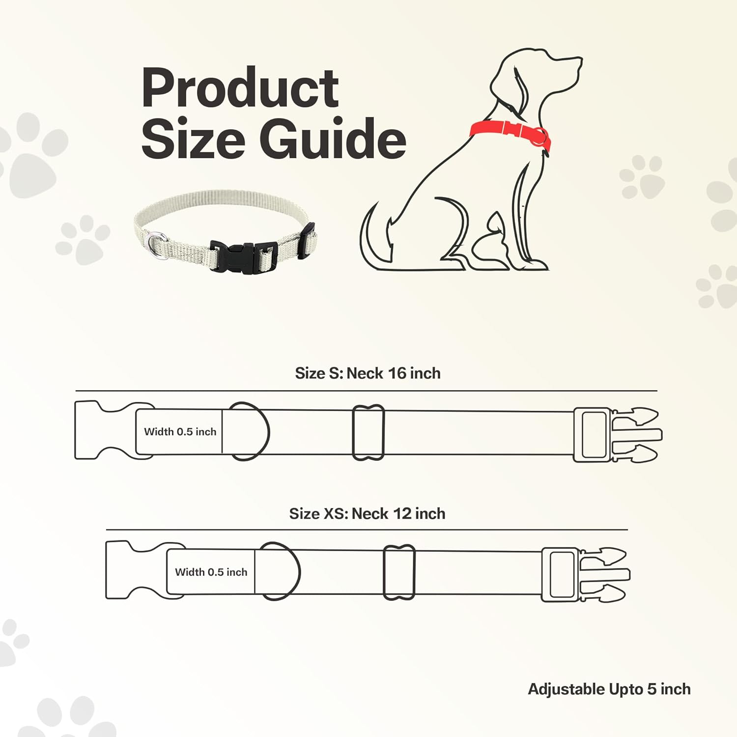 Adil's Nylon Quick Release Cat Collar 0.5 inch