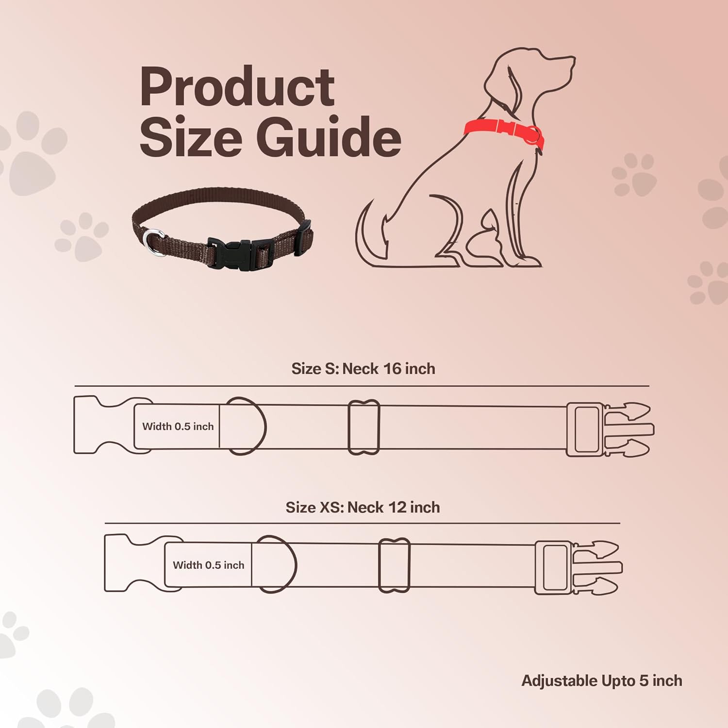 Adil's Nylon Quick Release Cat Collar 0.5 inch