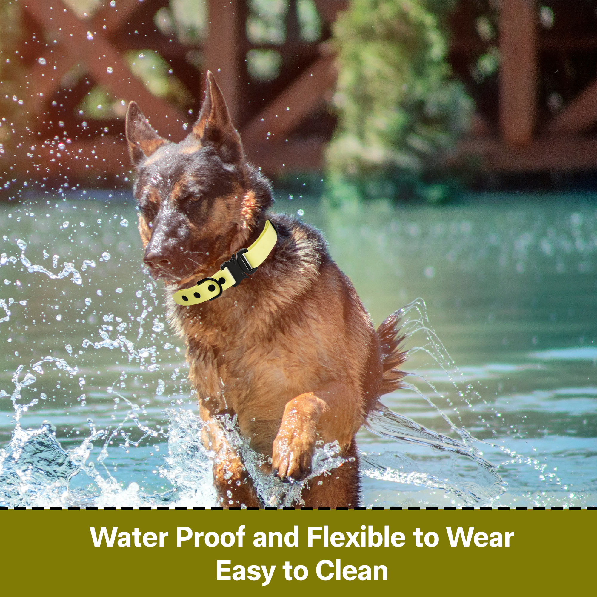 Adil’S Biothane Dog Collar - Waterproof Heavy Duty Dog Collars with Quick Release Buckle & D-Ring