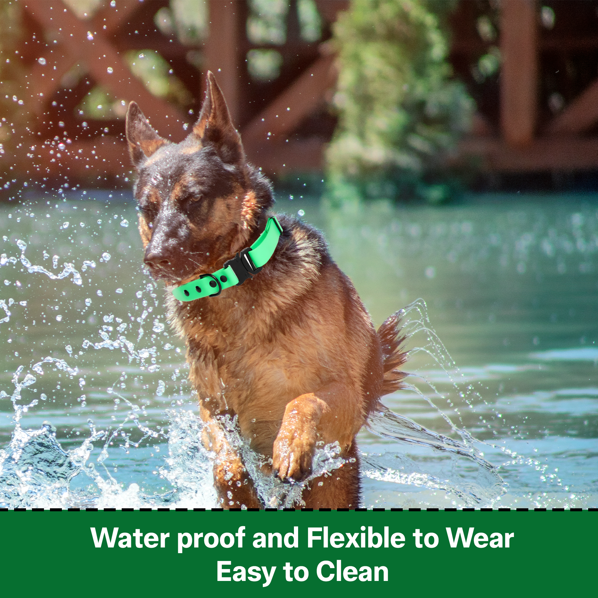 Adil’S Biothane Dog Collar - Waterproof Heavy Duty Dog Collars with Quick Release Buckle & D-Ring