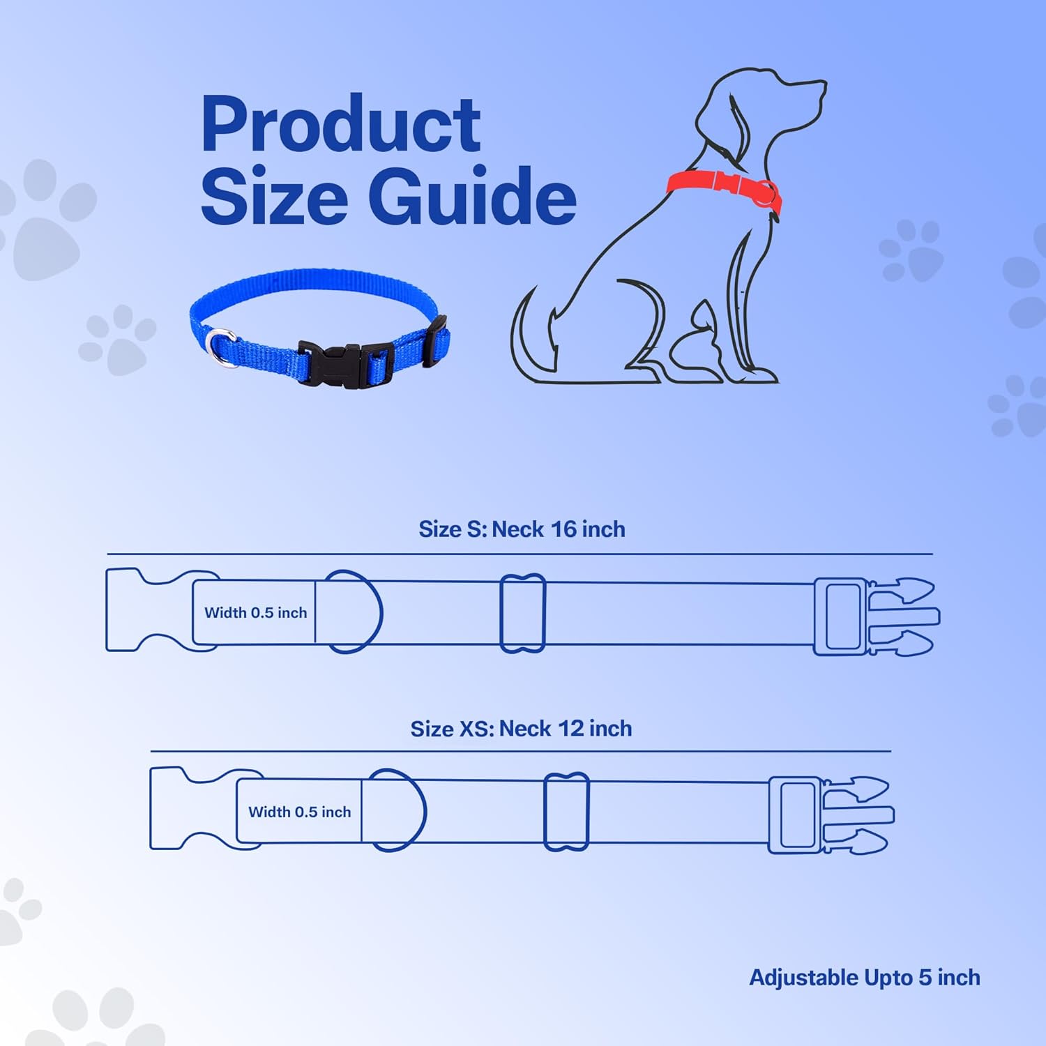 Adil's Nylon Quick Release Cat Collar 0.5 inch