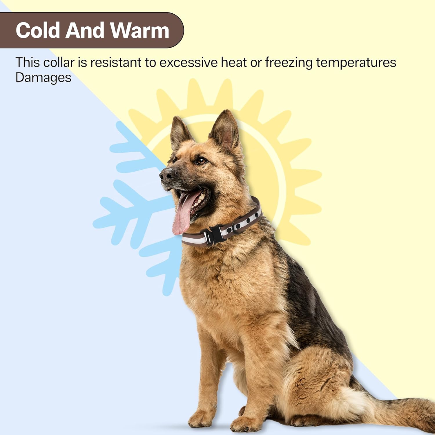 Adil’S Biothane Reflective Dog Collar 1 inch Width - Waterproof Heavy Duty Dog Collars with Quick Release Buckle & D-Ring for leashes Fits Small, Large & Medium Dogs