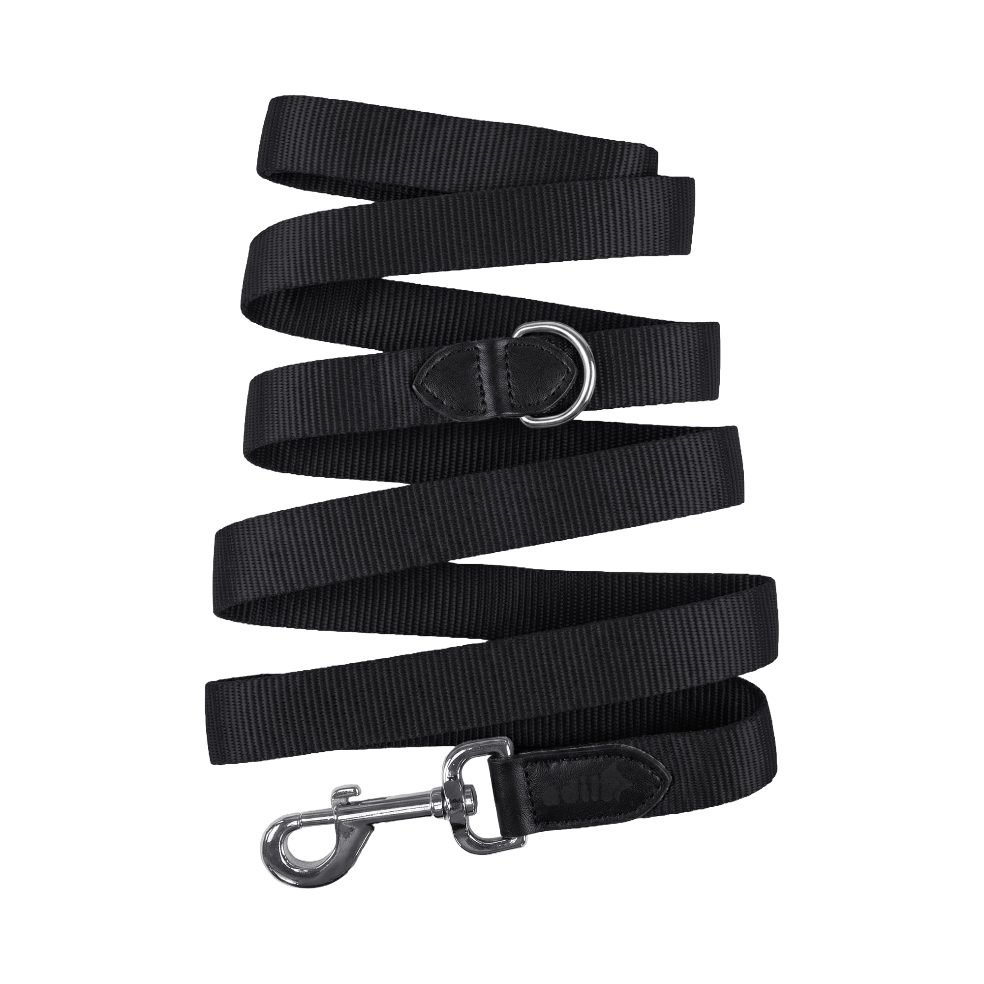 ADIL's Nylon Dog Leash, Heavy Duty Walking Lead with 360° Swivel Metal Hook 1.5 Inch Wide Durable Training Cord with Comfortable Loop Handle for Medium Large Dogs